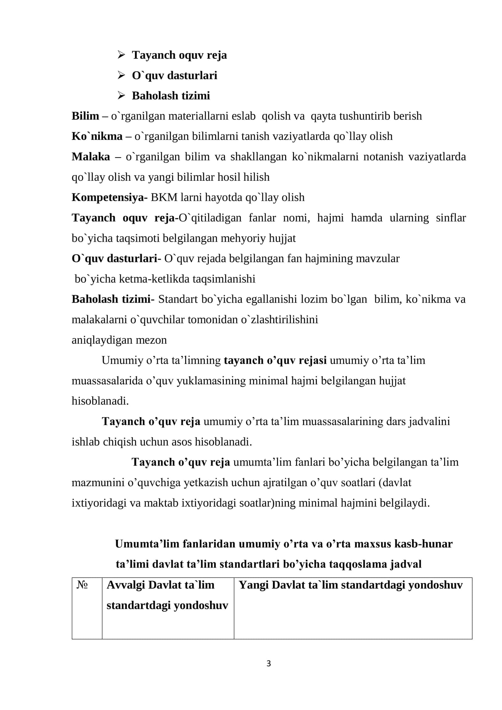 6-MODUL: FANDAGI YANGILIKLAR, FANNI O’QITISHNING 3