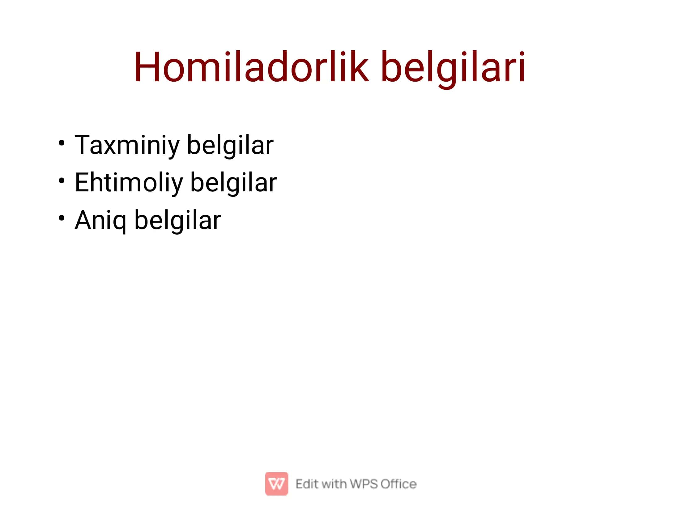 Homiladorlik 3