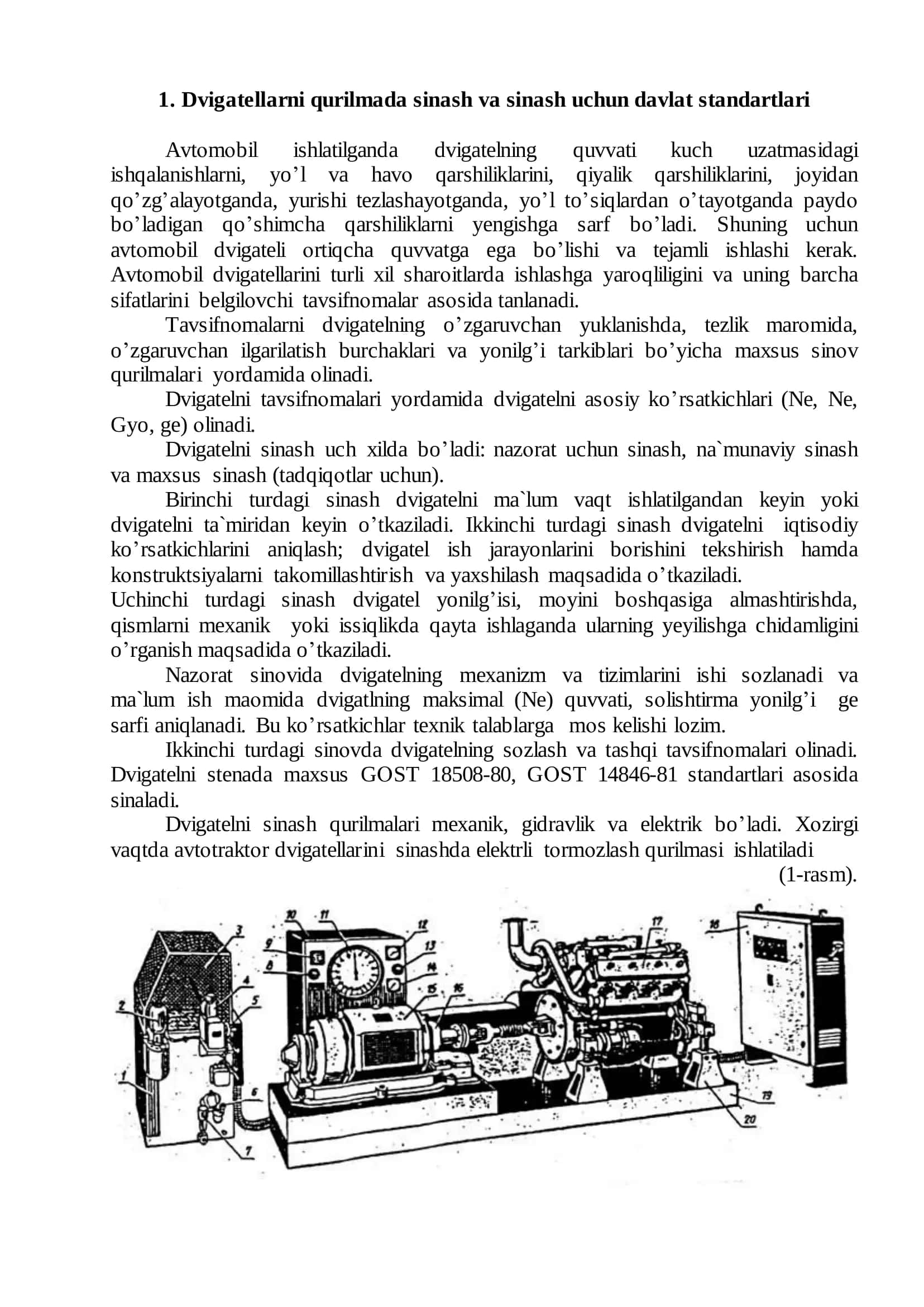 AVTОMОBIL DVIGATELLARINI SINASH VA TAVSIFNОMALARI 3