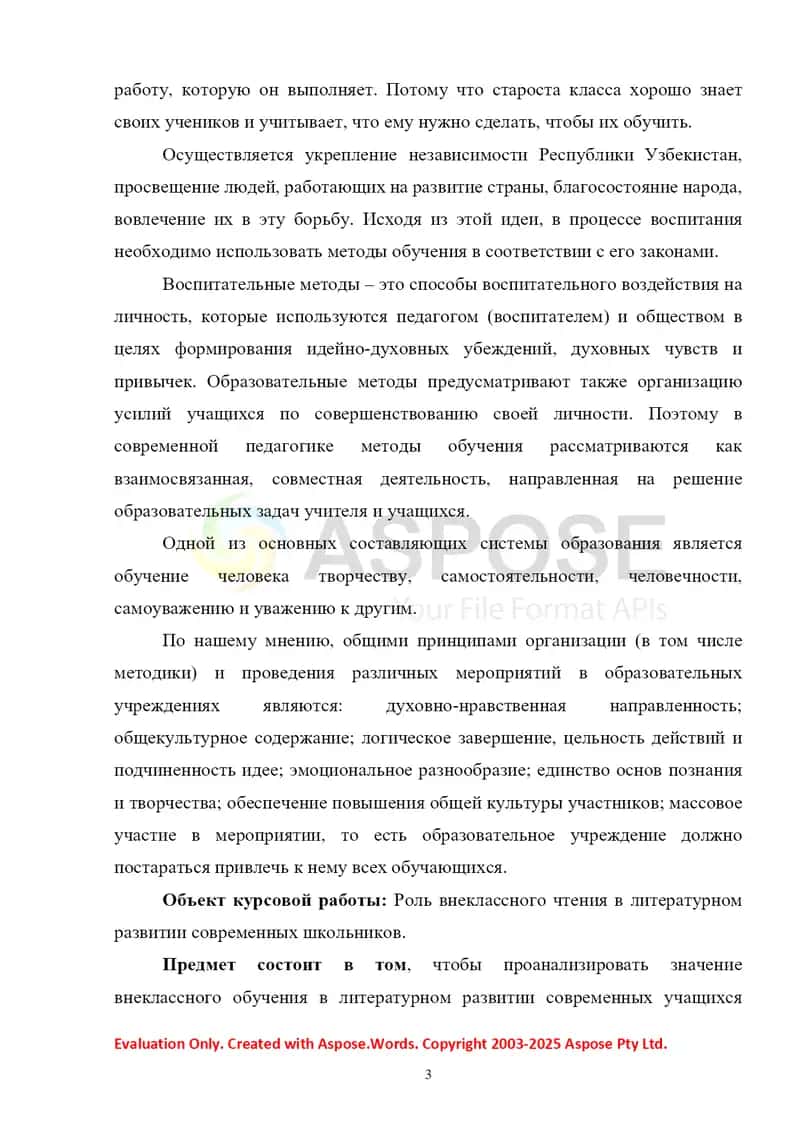 Роль внеклассного чтения в литературном развитии современных школьников 3