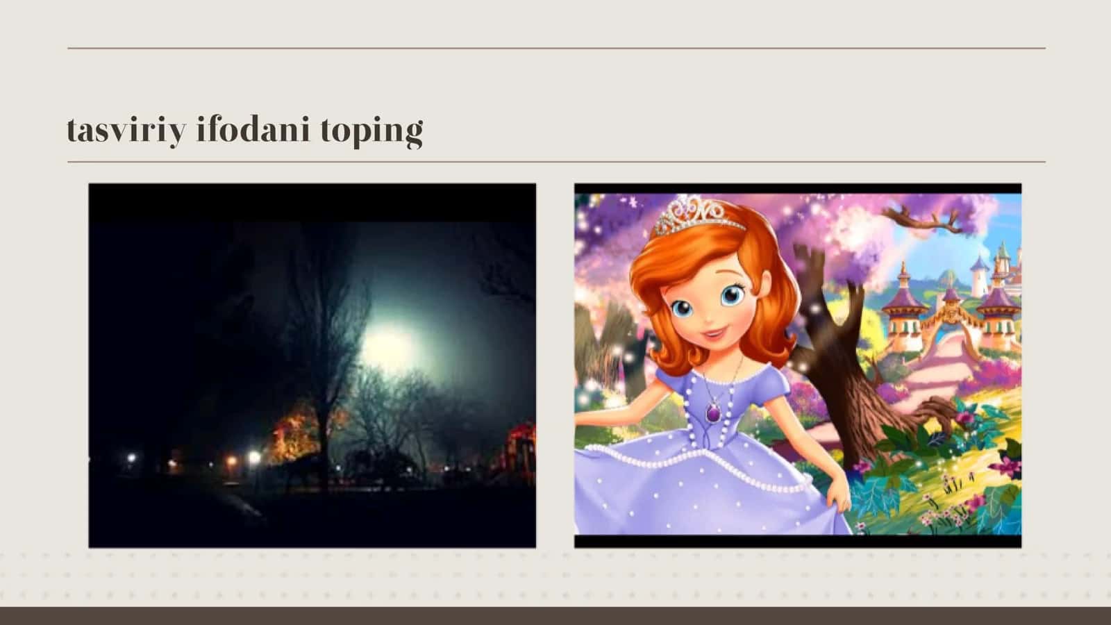 Rasmlarda yashiringan tasviriy ifodani toping 3