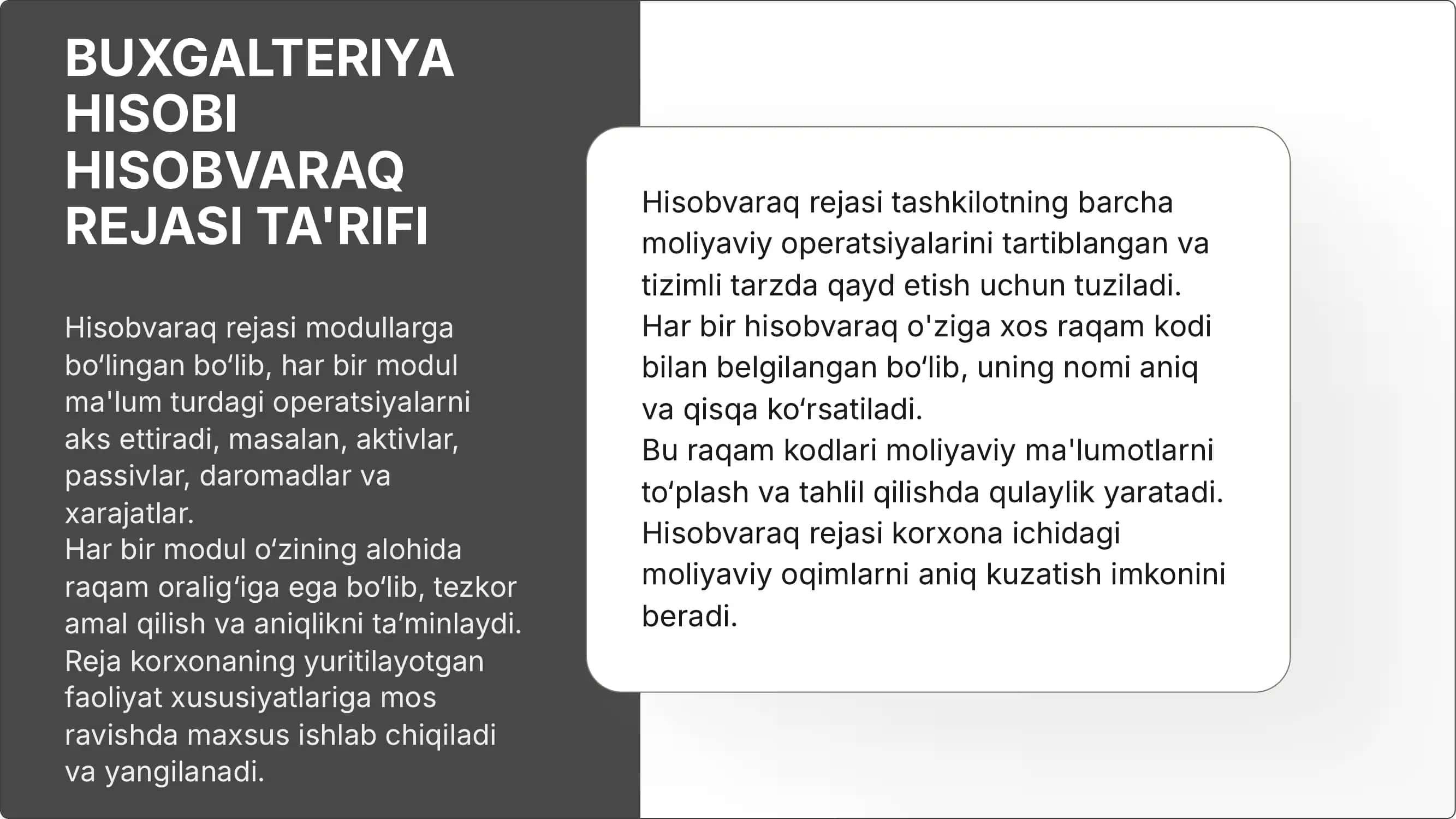 BUXGALTERIYA HISOBI SCHETLAR REJASI 3