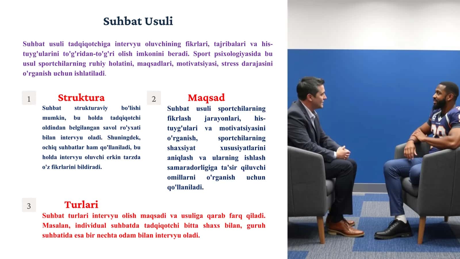PSIXOLOGIYA VA SPORT PSIXOLOGIYASINING TADQIQOT USULLARI 3