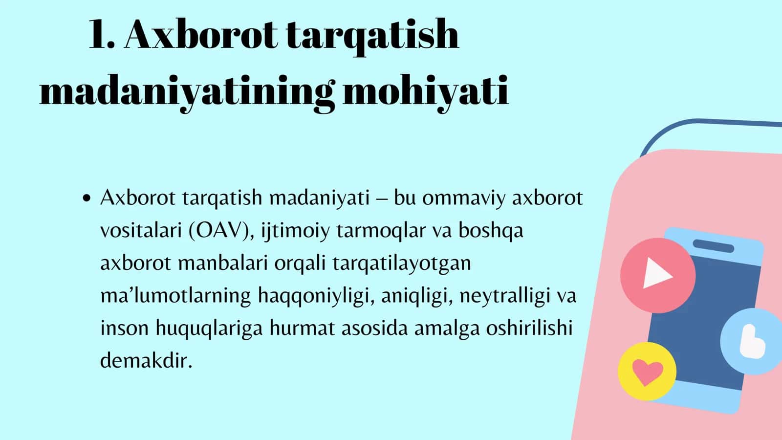 Axborot tarqatish madaniyati 3