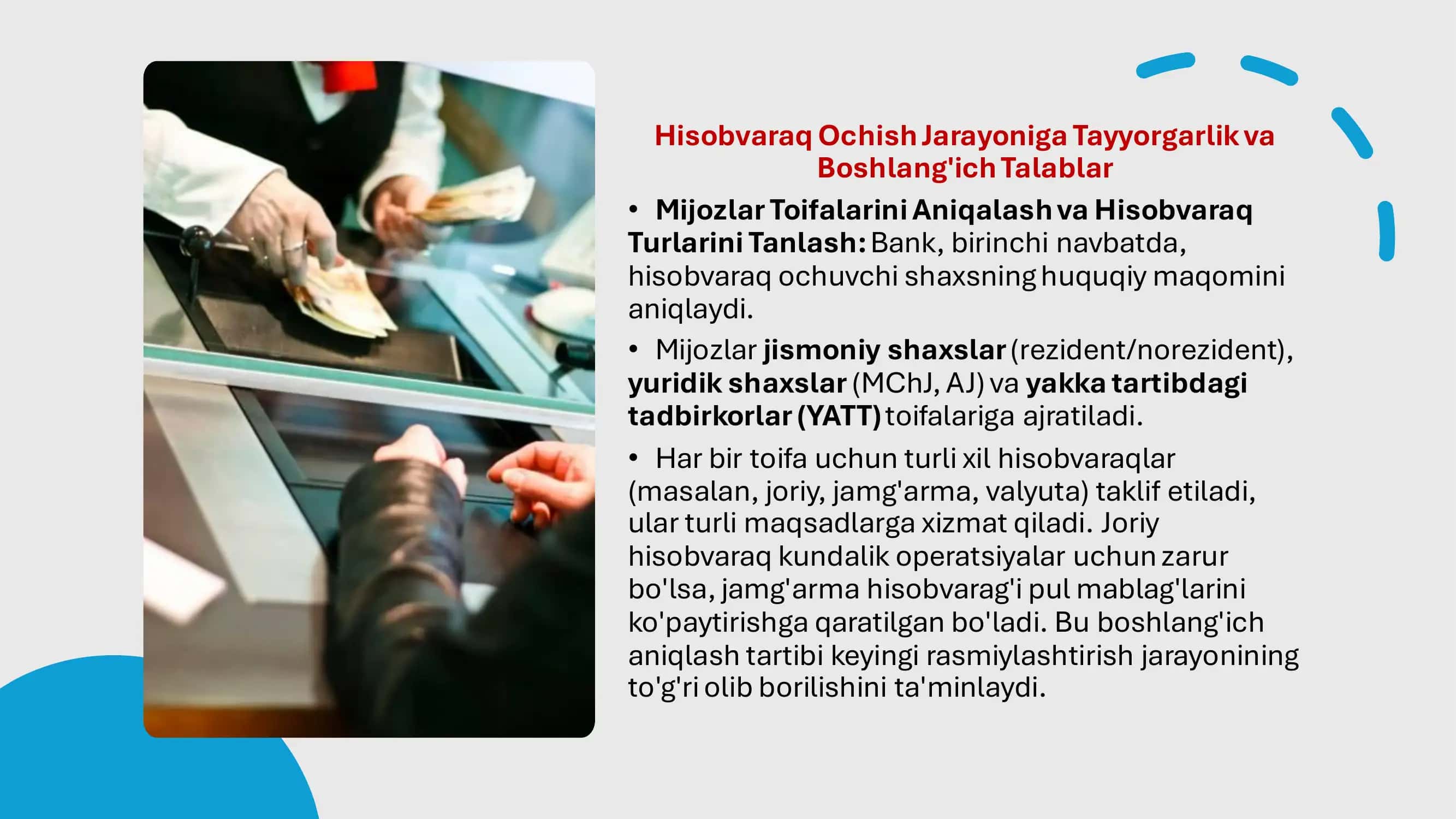 Hisobvaraq Ochish Jarayoni 3
