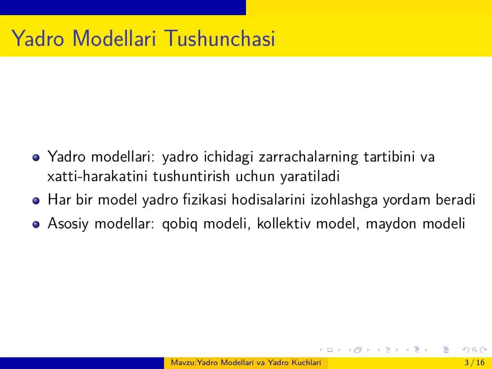 Maydon Modeli 3