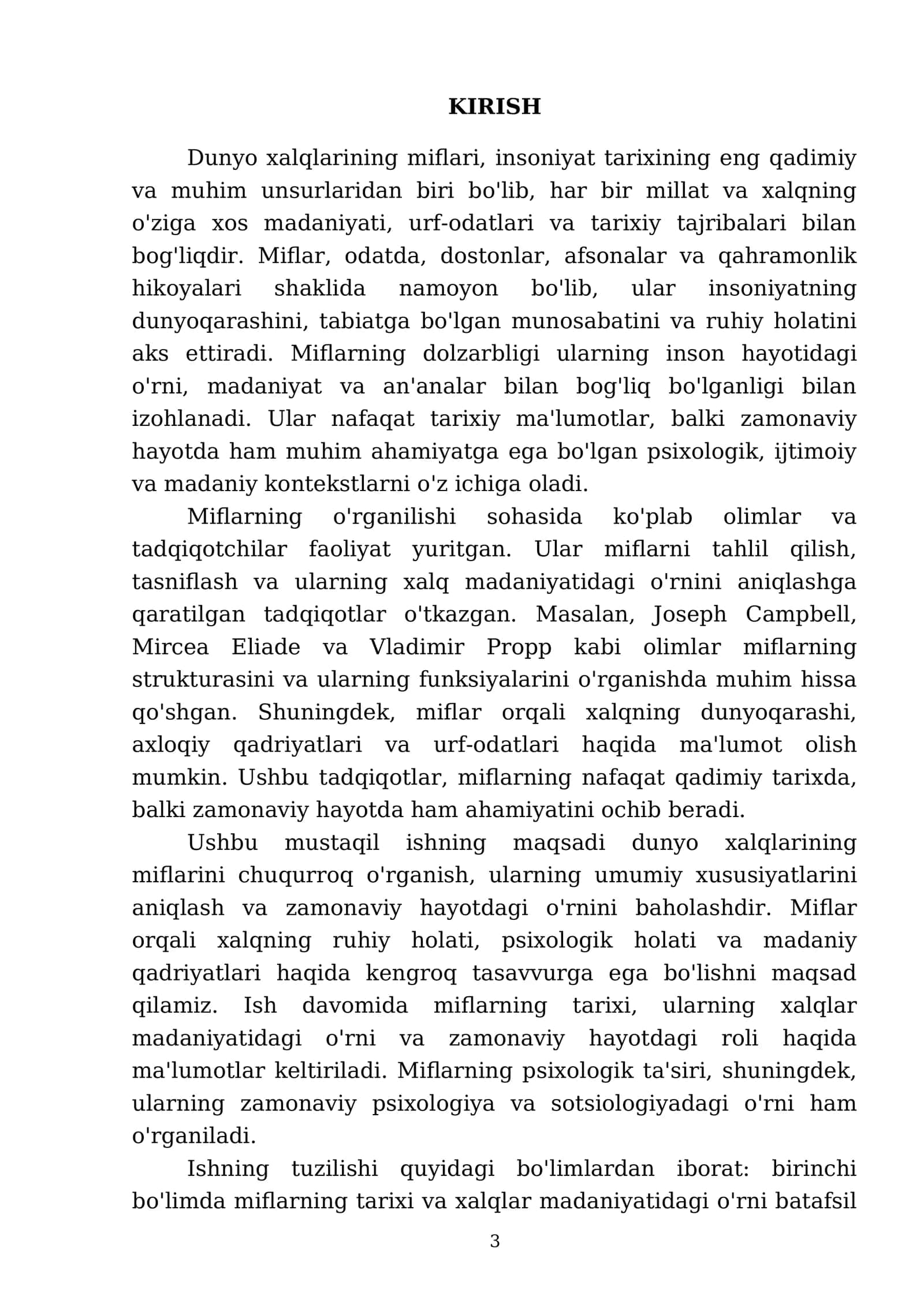 Dunyo xalqlarining miflari 3