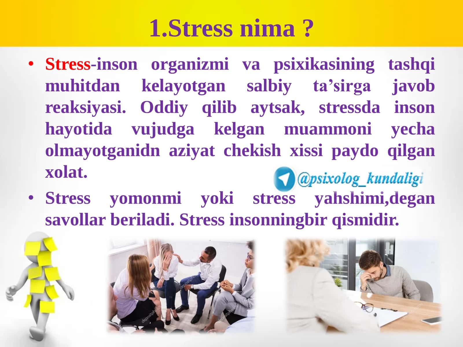 O’qituvchilar uchun stress menedjment 3
