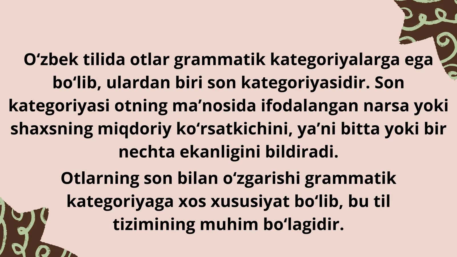 OTLARDA SON BILAN TANISHTIRISH 3