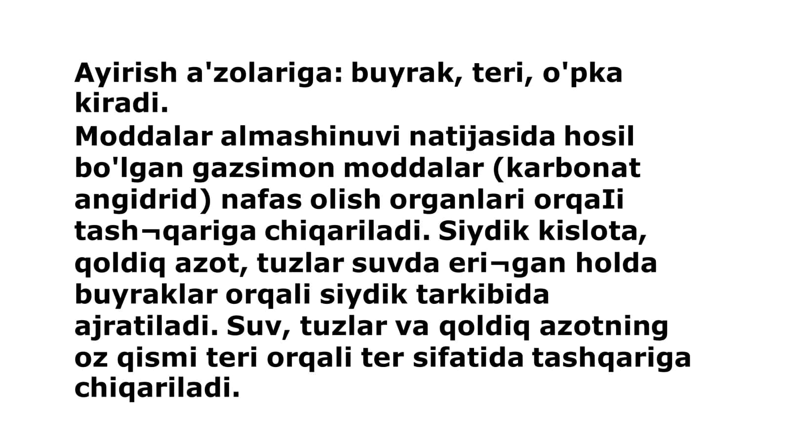 Siydik ayiruv a’zolarining rivojlanishi 3