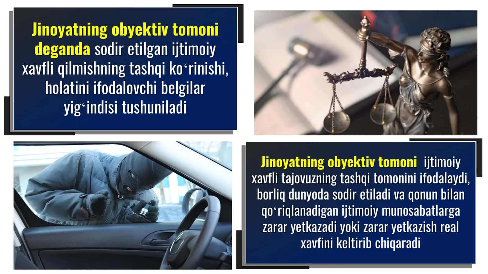 Jinoyatning obyektiv tomoni 3