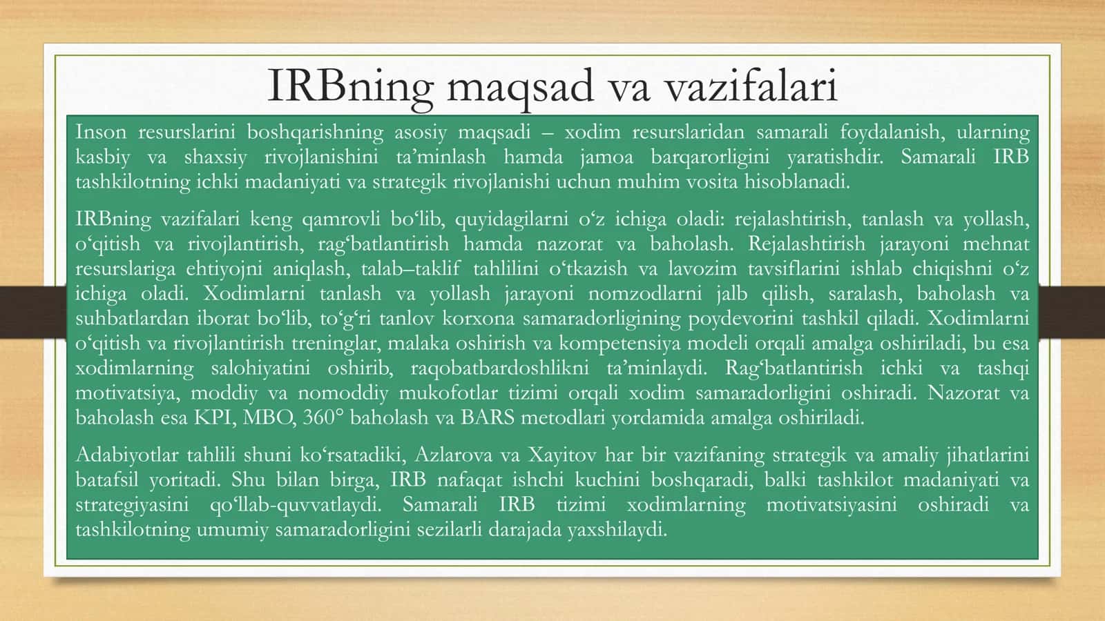 INSON RESURSLARINI BOSHQARISHNING UMUMIY MOHIYATI 3