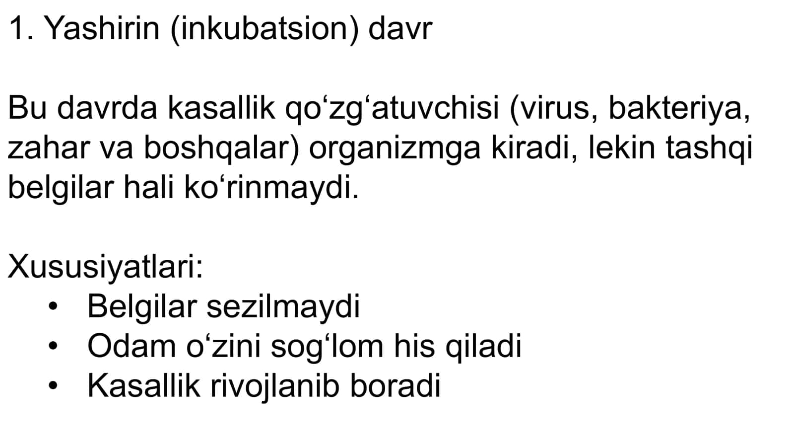 Kasallik davrlari 3