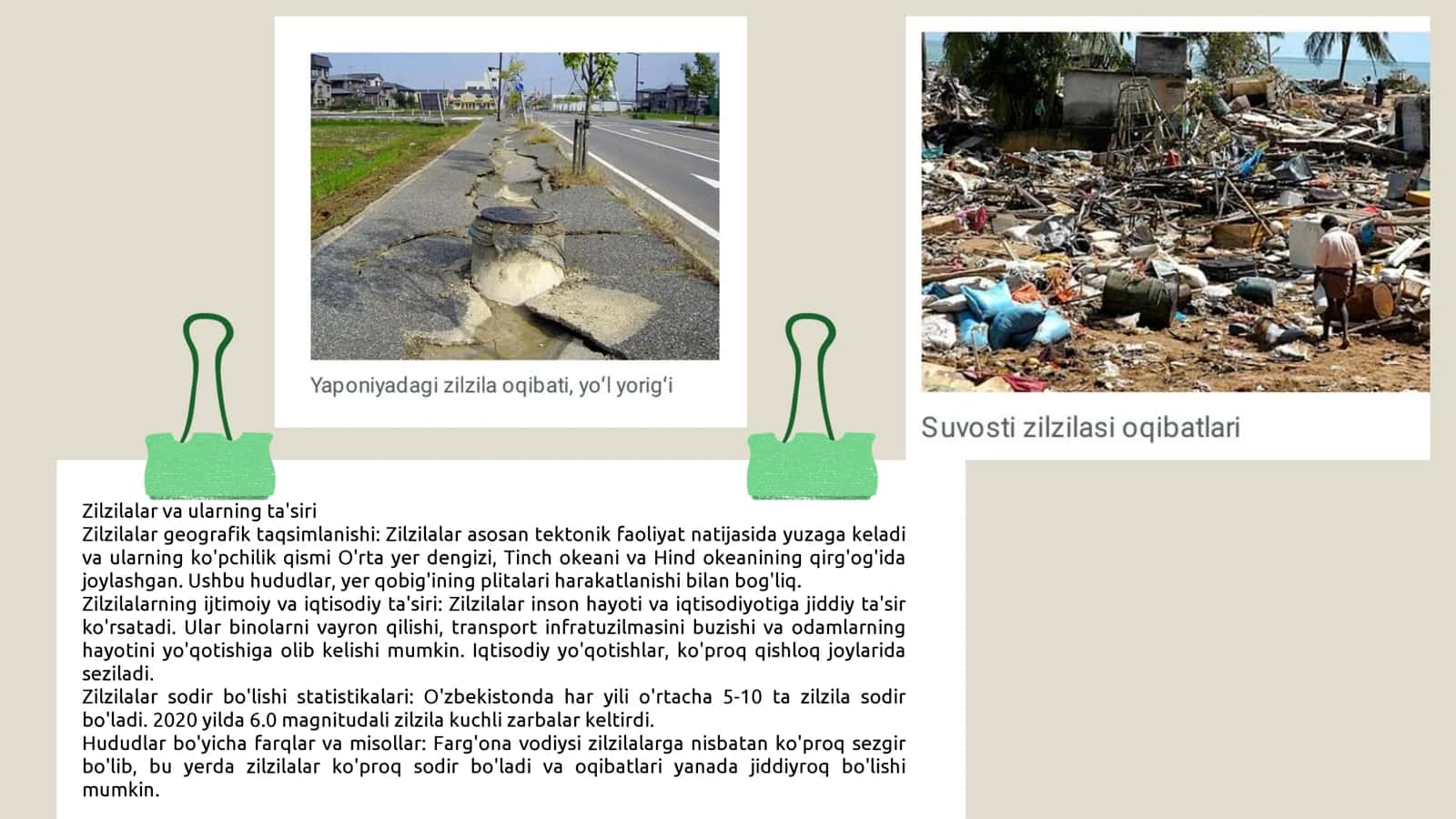 Zilzilalarning geografik taqsimlanishi 3