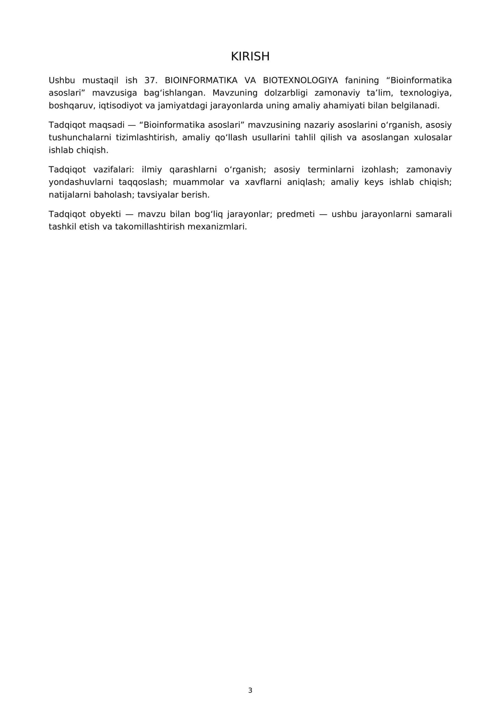 Bioinformatika asoslari 3