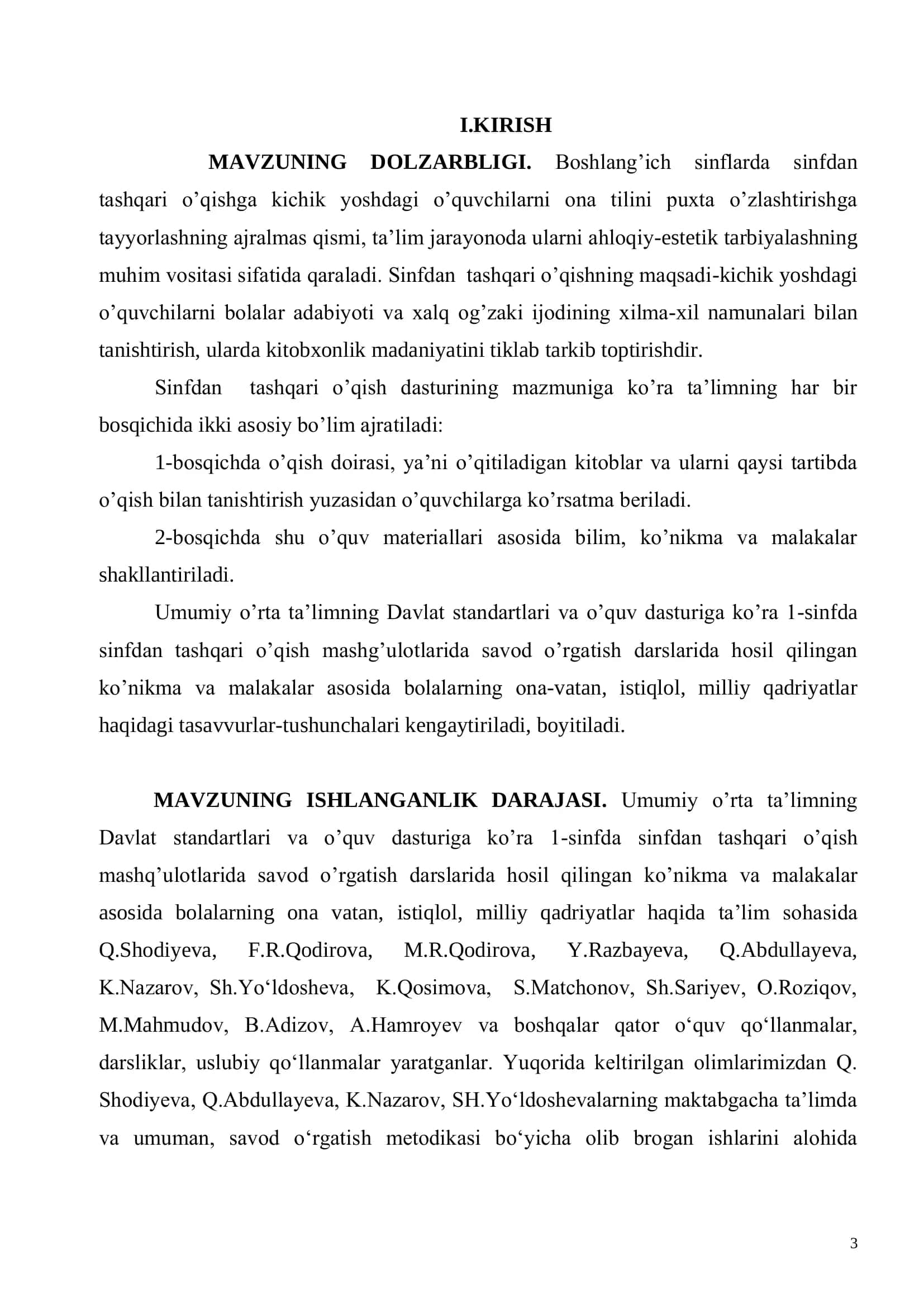 Ona tili o’qitish metodikasi 3