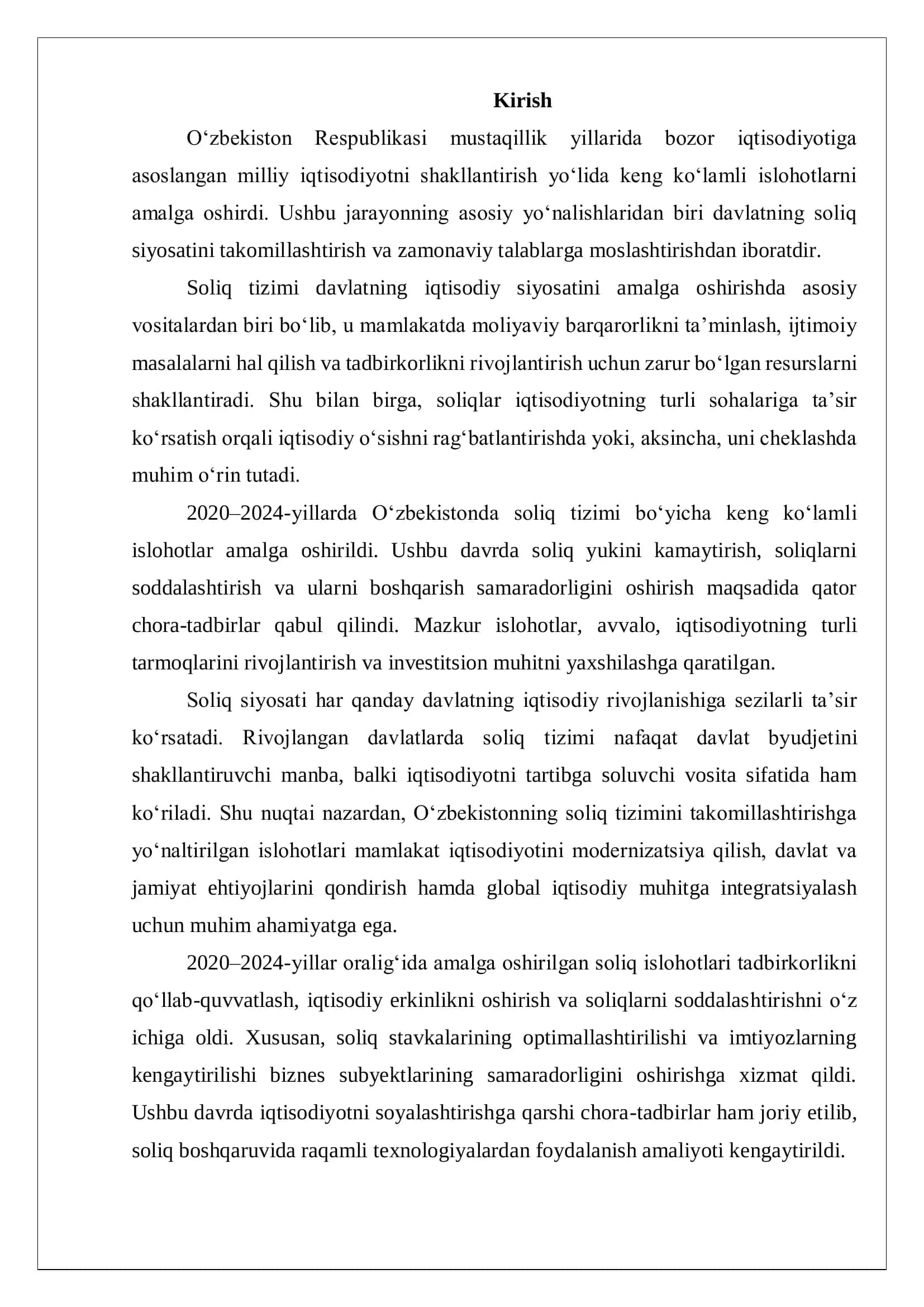 Soliqlarning makroiqtisodiy mohiyati va soliq siyosati 3