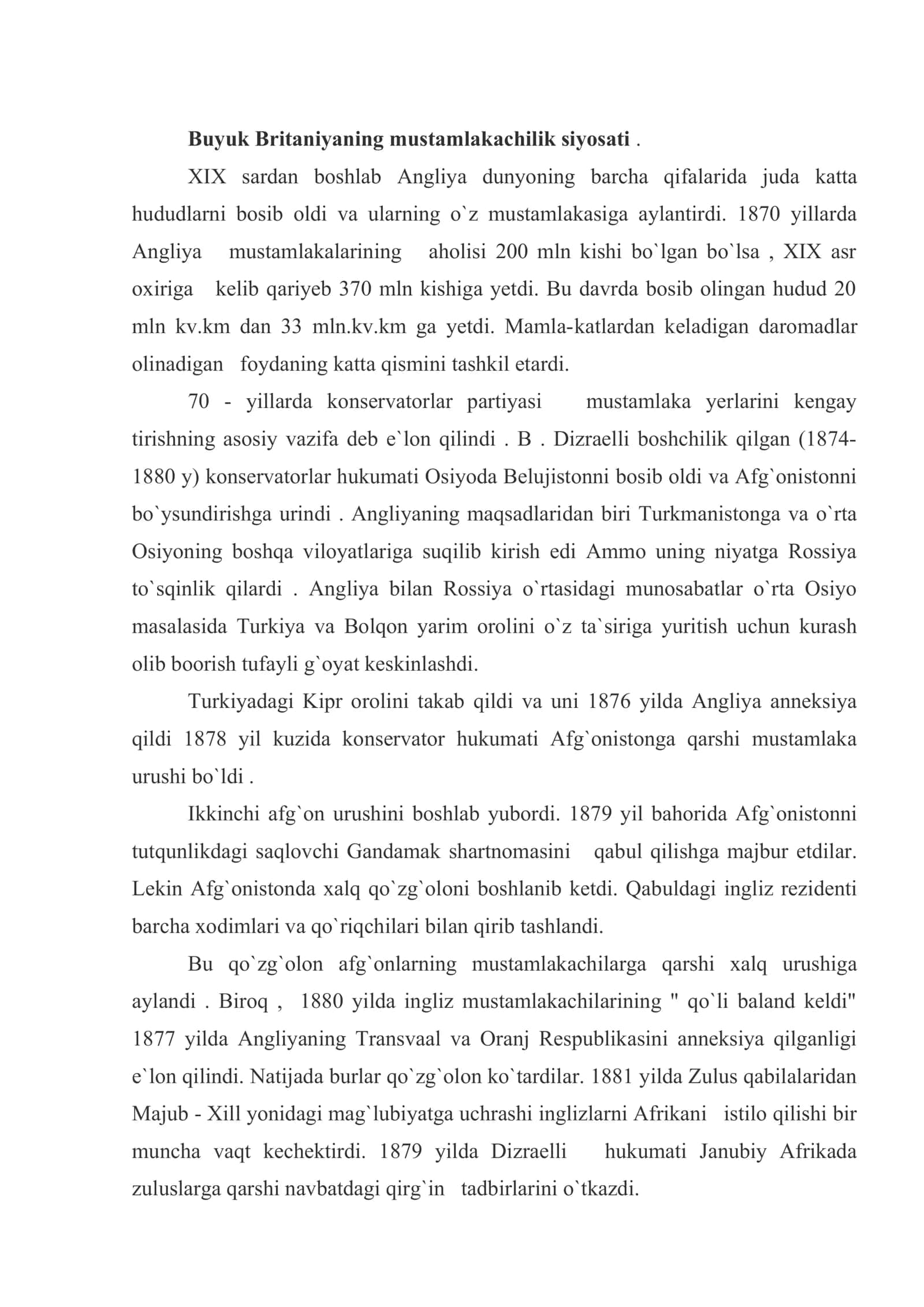 1874-1914 yillarda Buyuk Britaniya 3