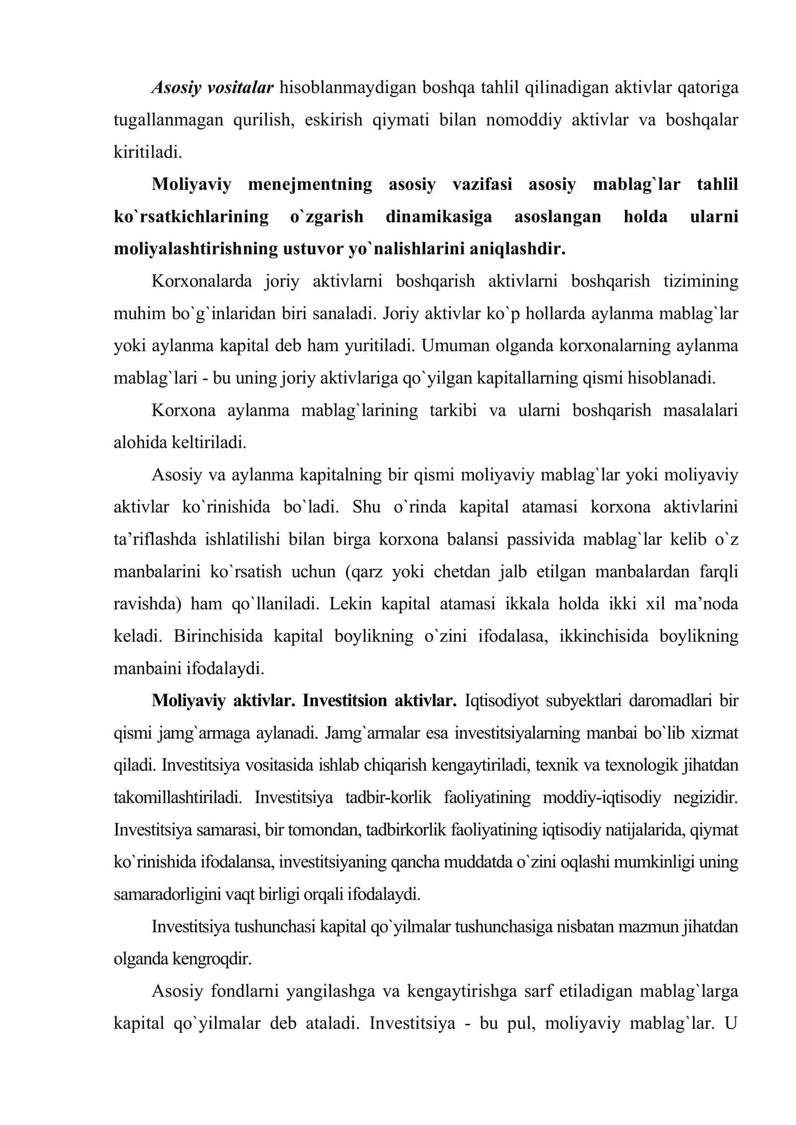 Korxona aktivlarini boshqarish 3