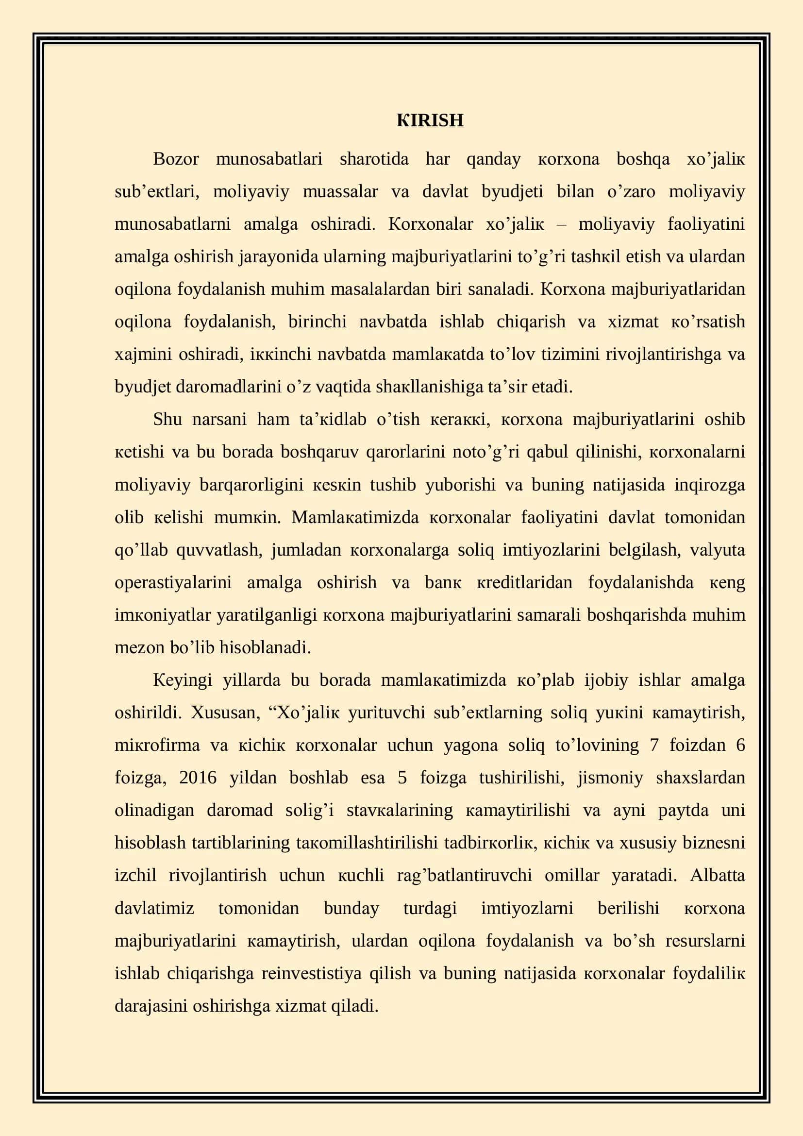 DEBITORLIK VA KREDITORLIK QARZLARI TAHLILI 3