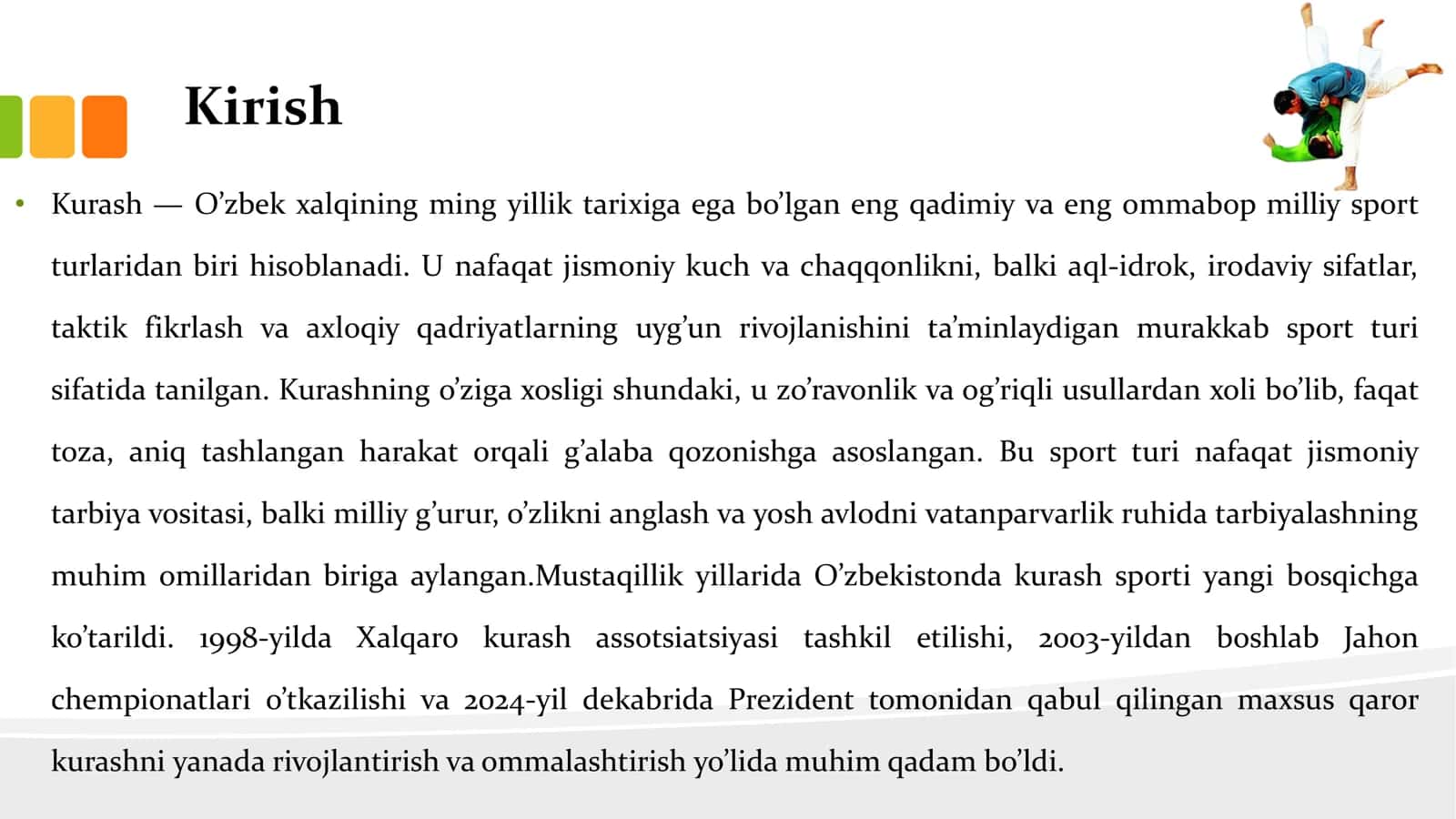 Kurash sport turining o’qitishning metodik asoslari 3