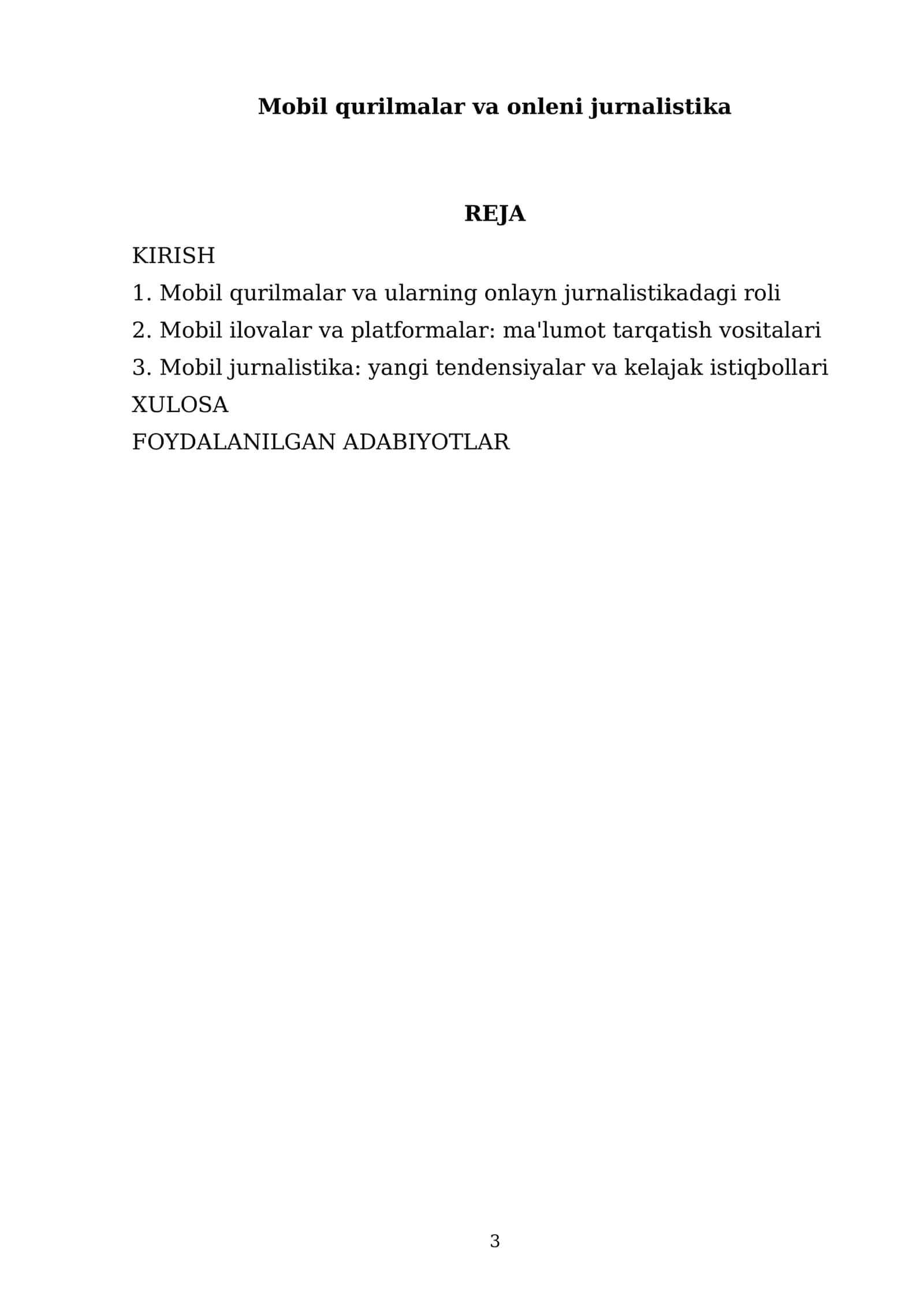 Mobil qurilmalar va onleni jurnalistika 3
