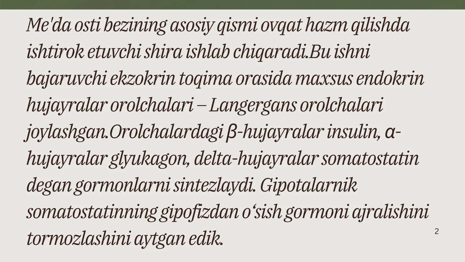 Mustaqil ish Fiziologiya normal 3