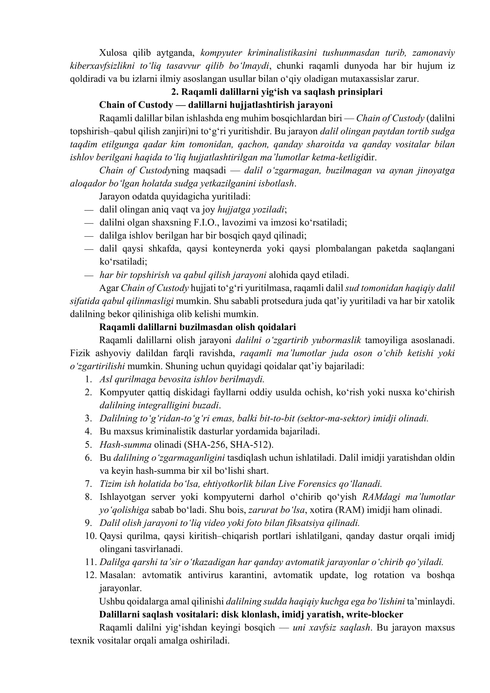 Kompyuter Kriminalistikasi 3