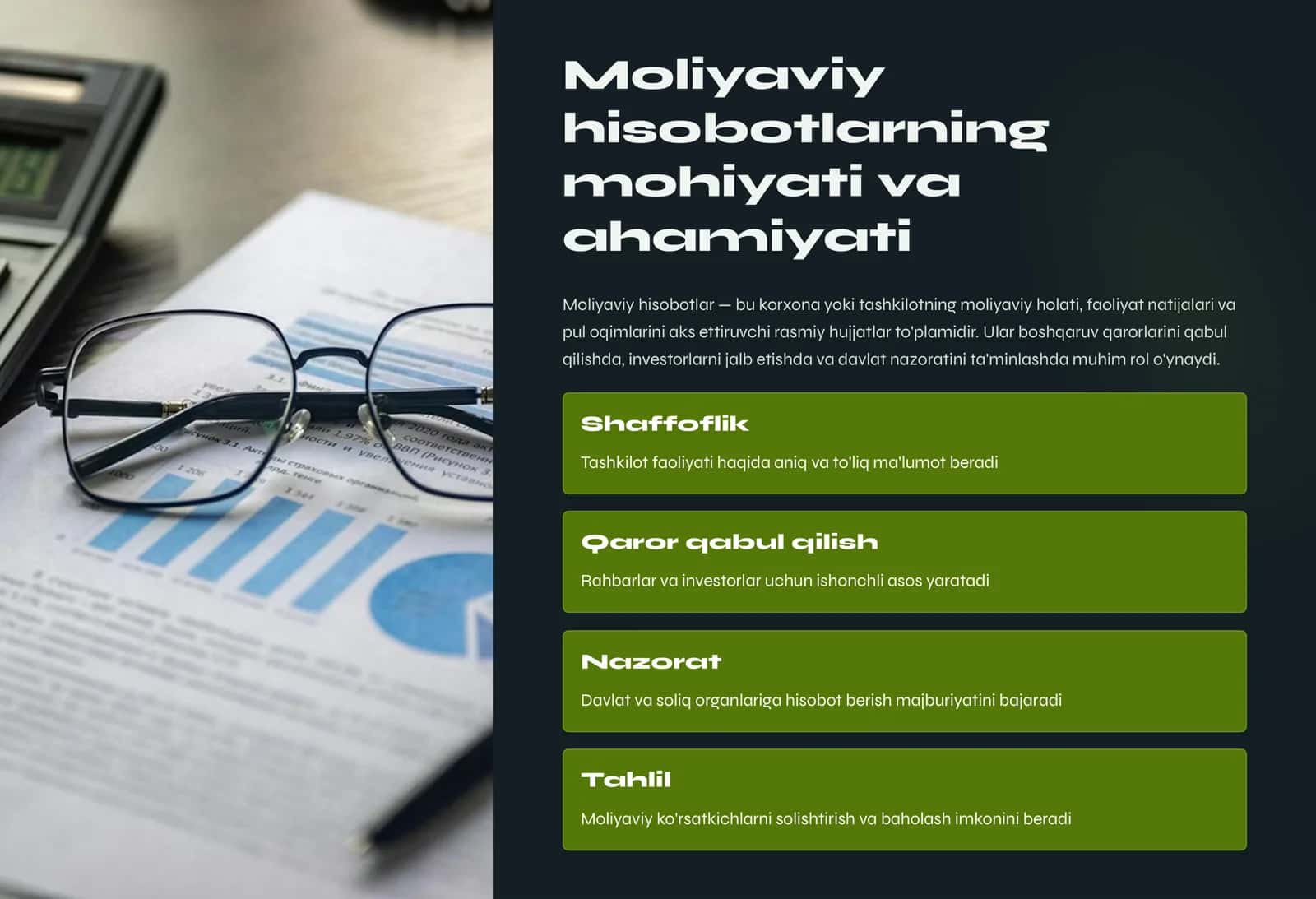 Moliyaviy hisobot 3