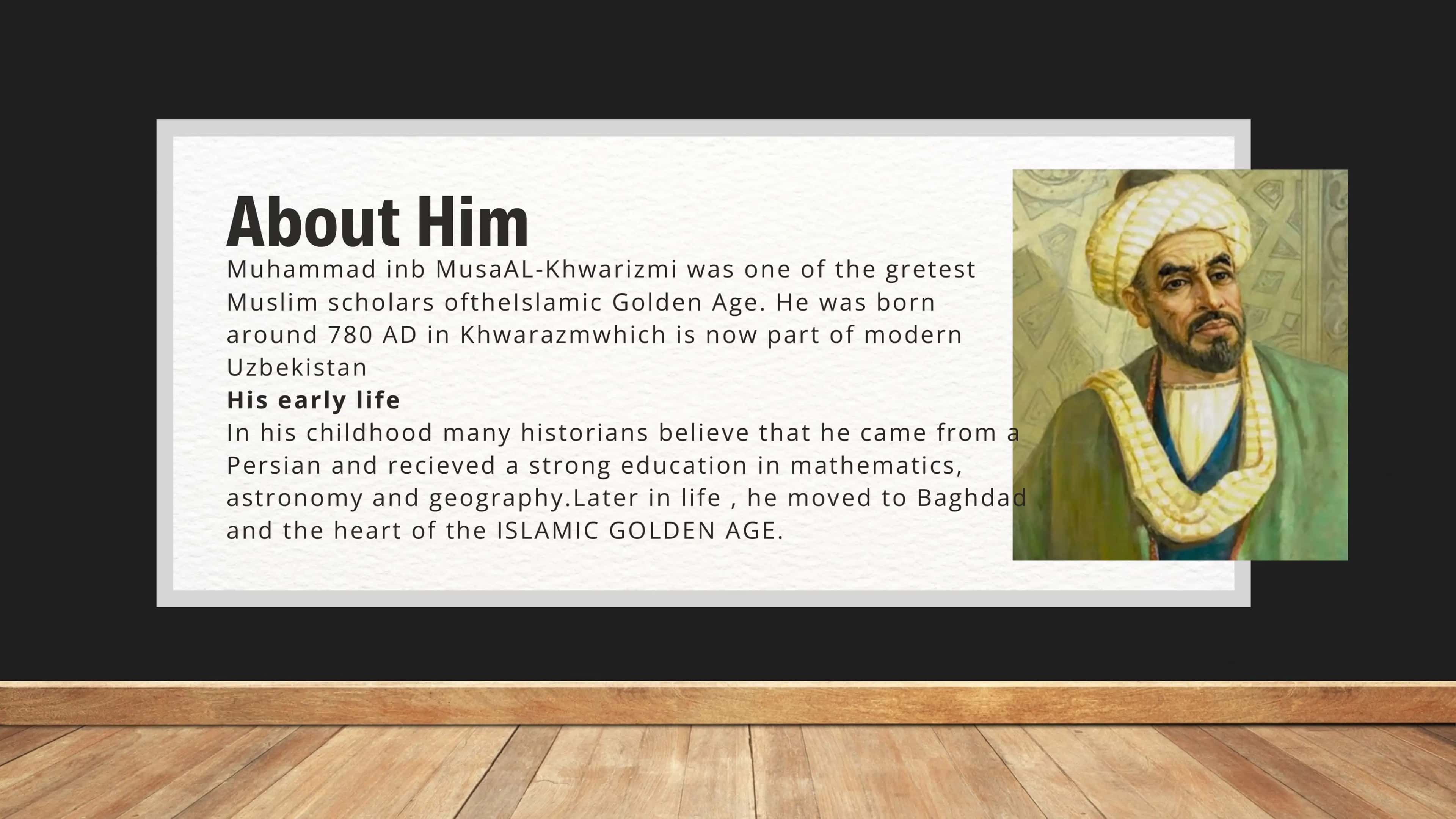 Presentation about Muslim scholar 3