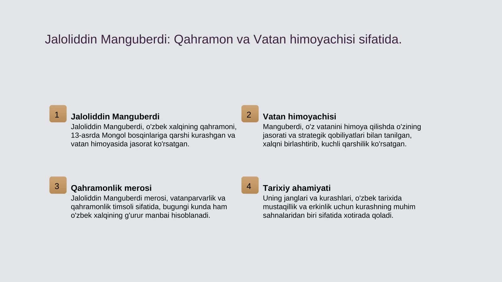Jaloliddin Manguberdi: Vatan himoyachisi 3