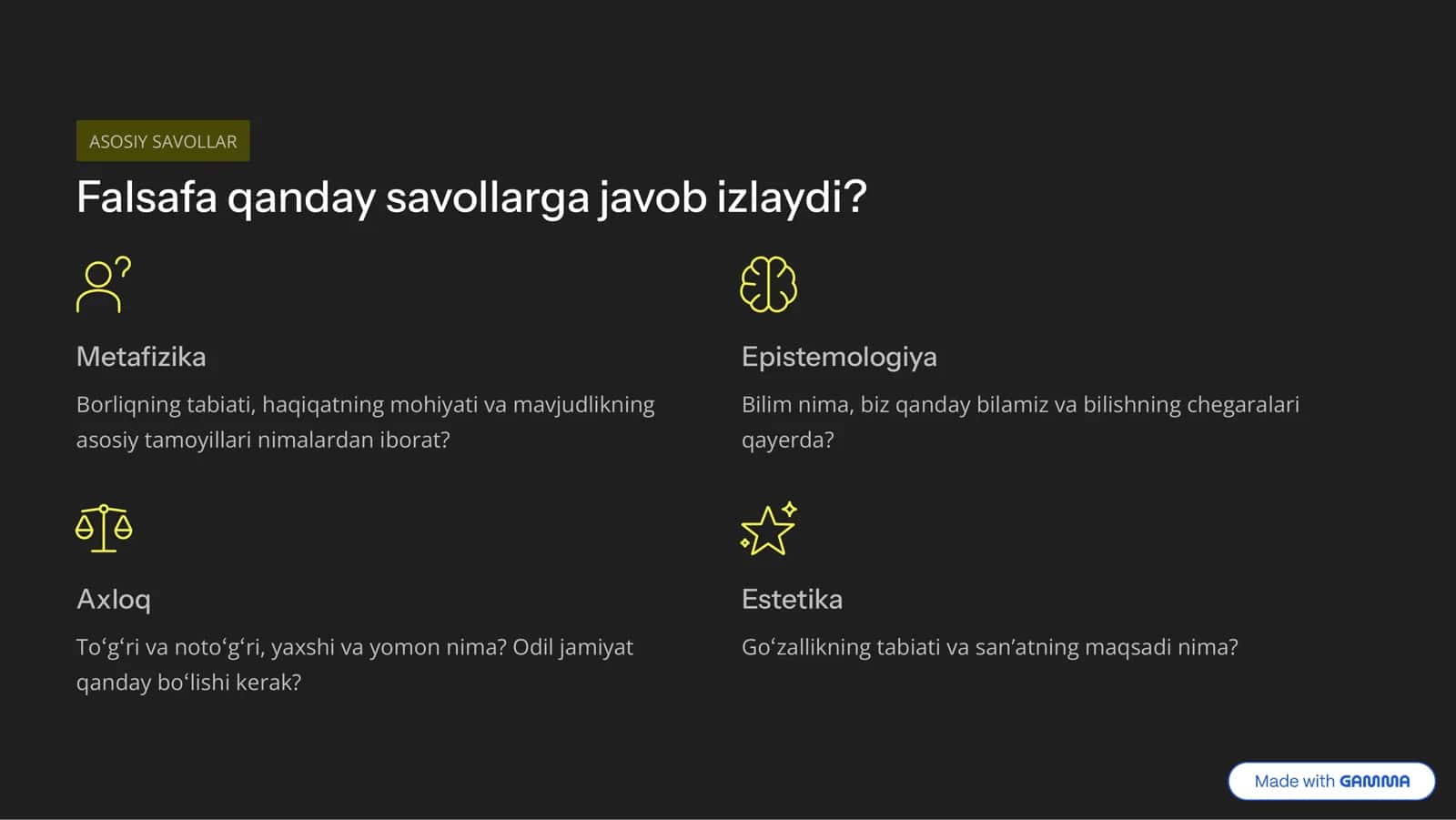 Falsafiy Bilimlar Mohiyati 3