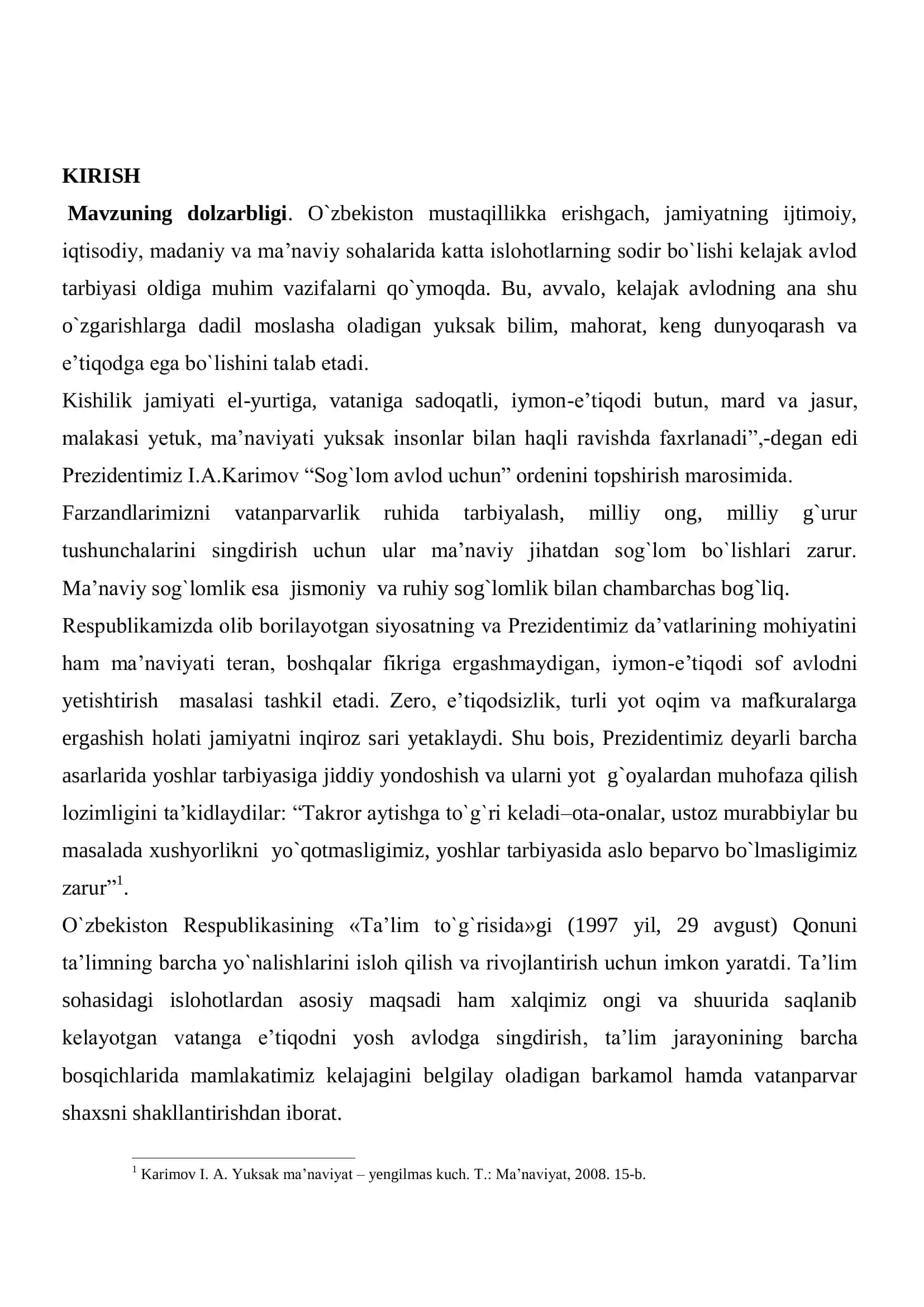 Vatanparvarlik Tuyg'usi Metodikasi 3