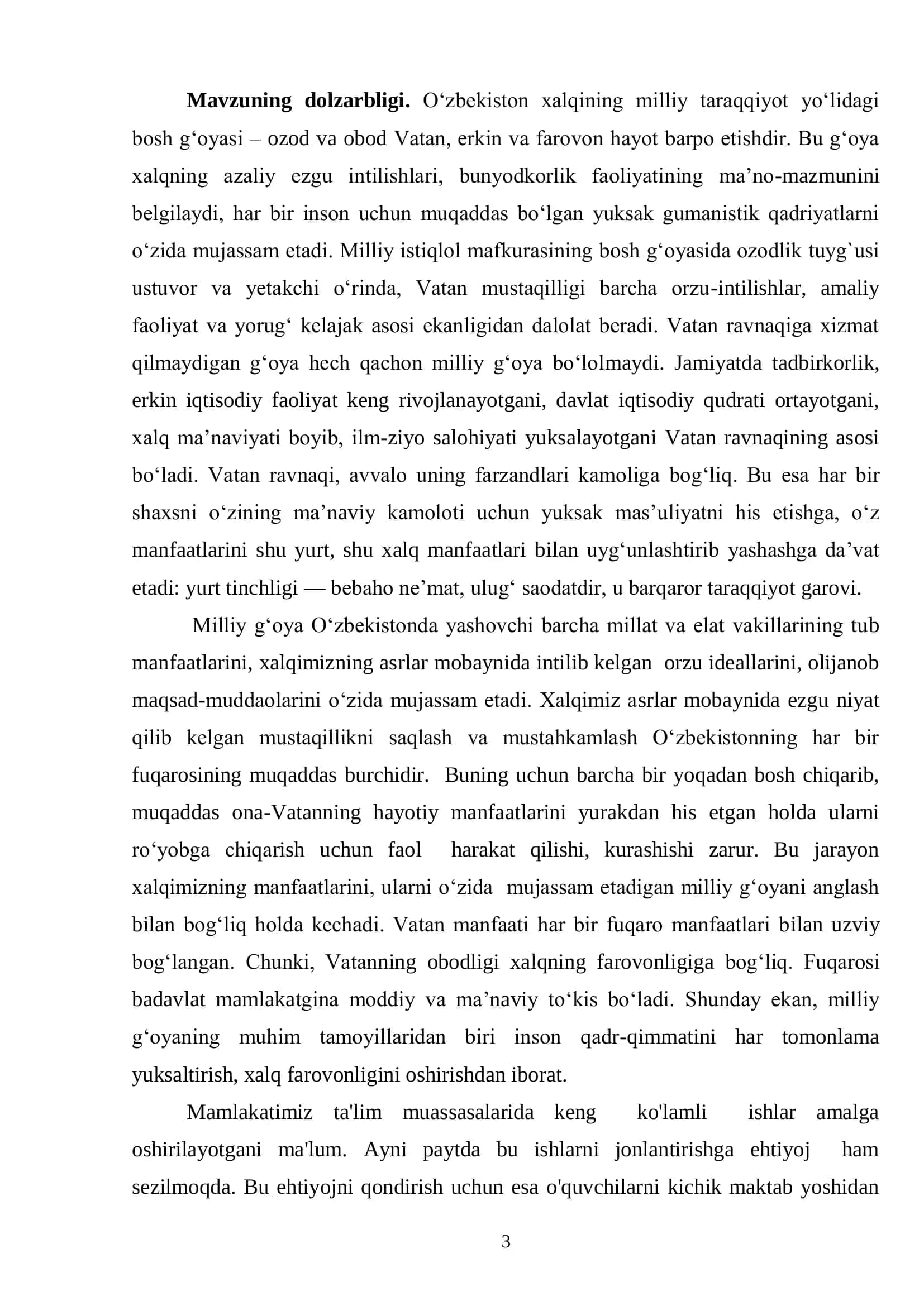 Yosh avlod ongiga milliy istiqlol g’oyasini singdirishda musiqa madaniyati fanining vazifalari 3