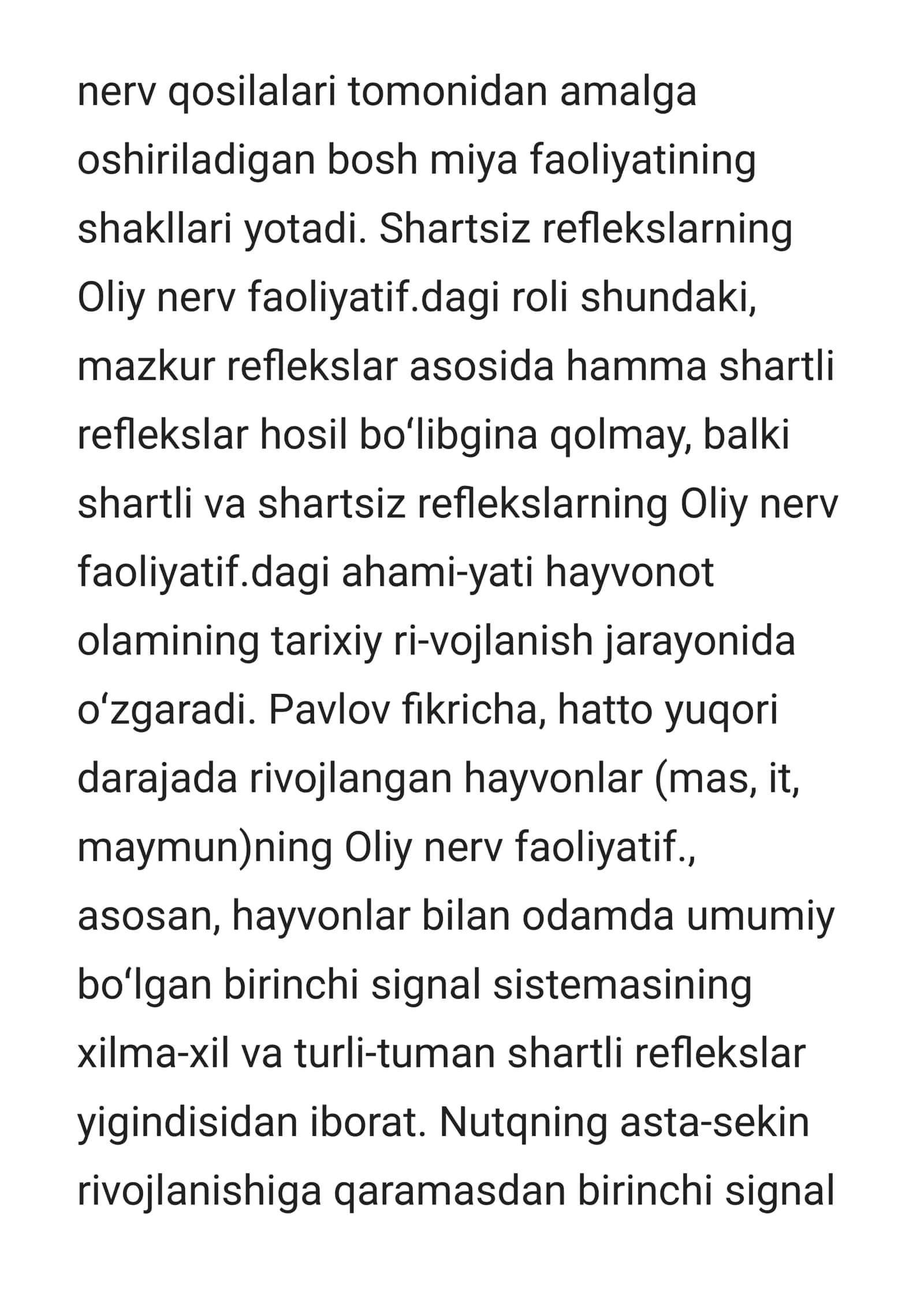 Oliy nerv faoliyati 3