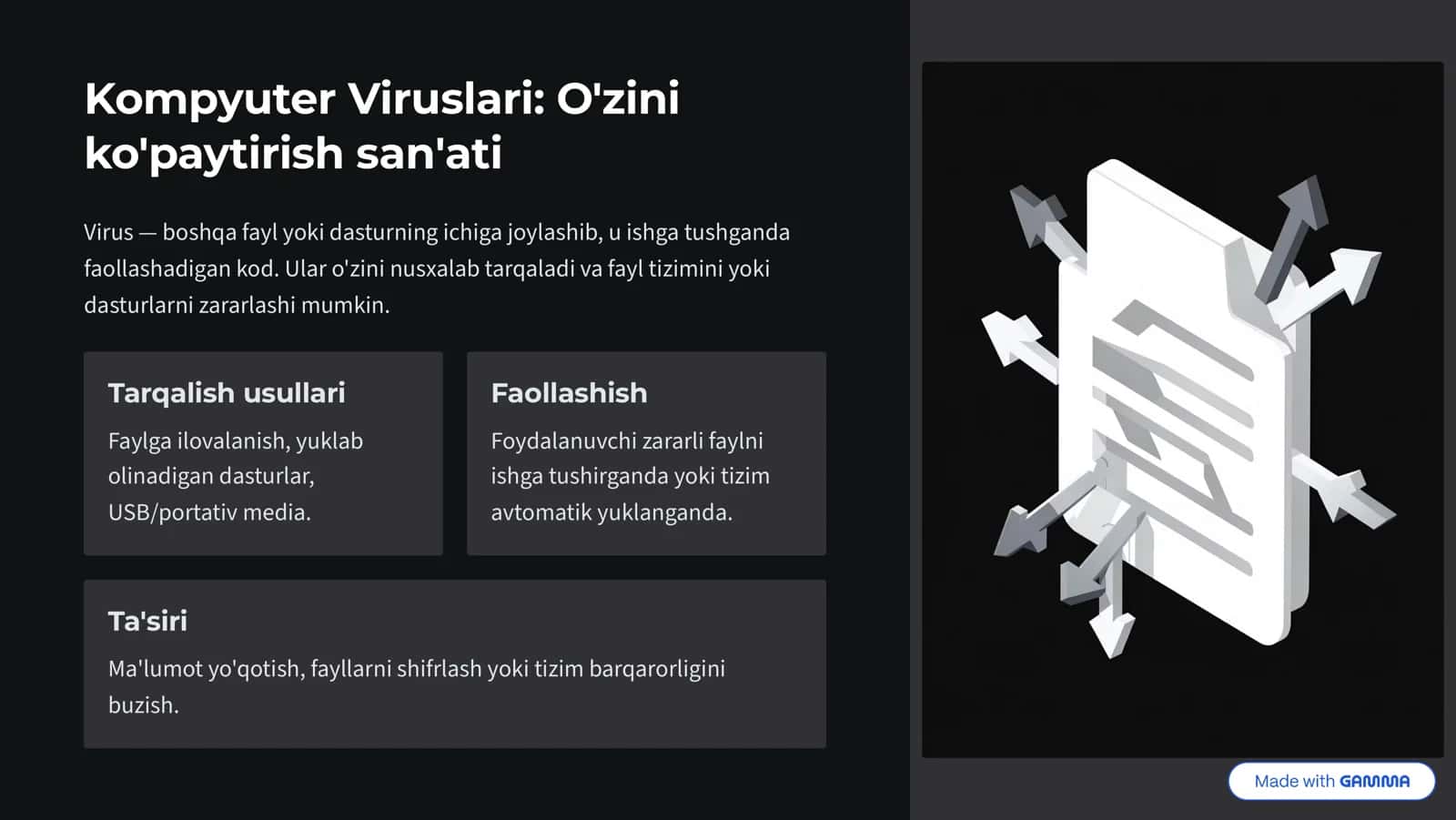Zararli Dasturlar Viruslar Worm va Trojanlar dunyosi 3