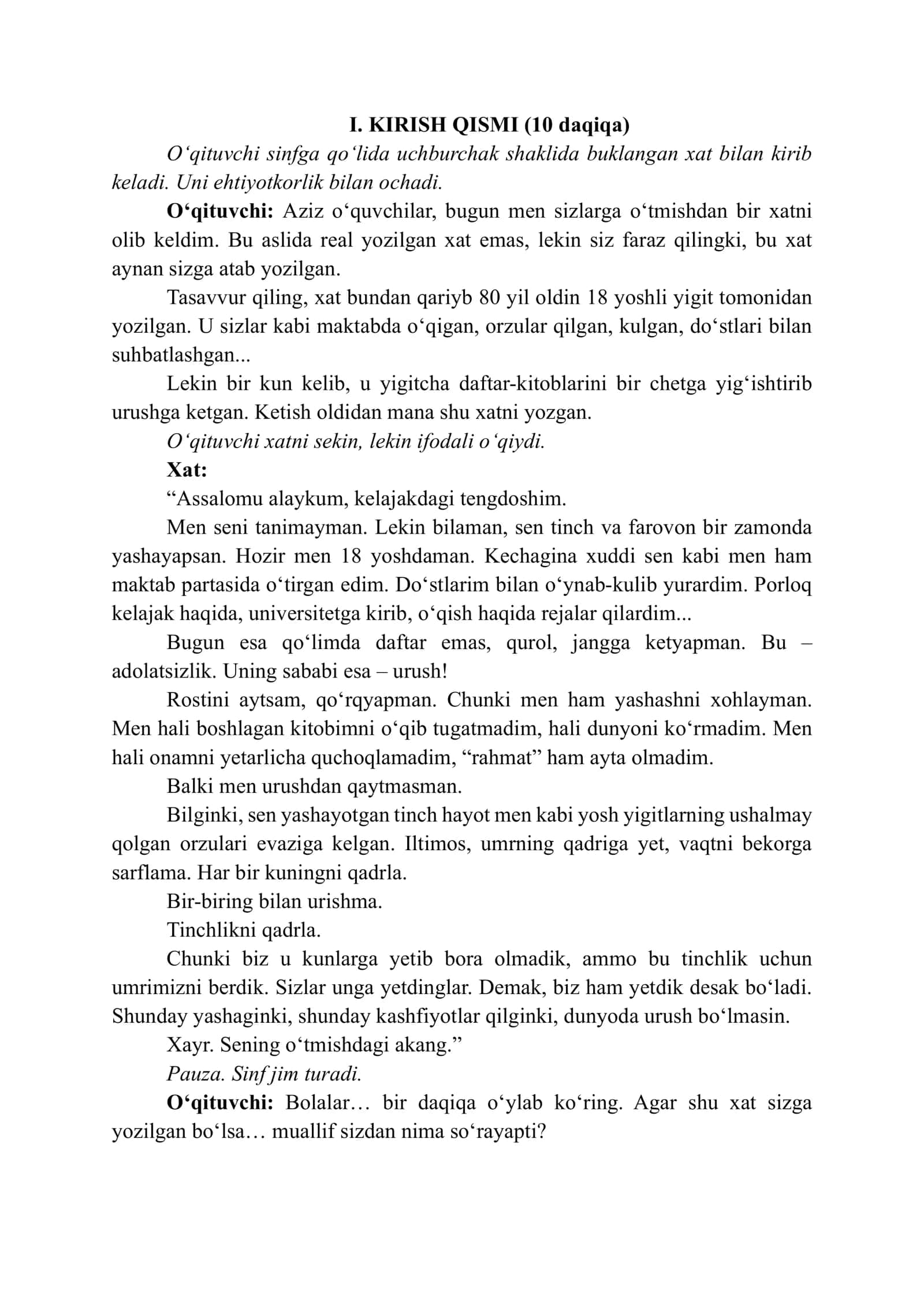 “Millat fidoyilari. Xotira va qadrlash” 3