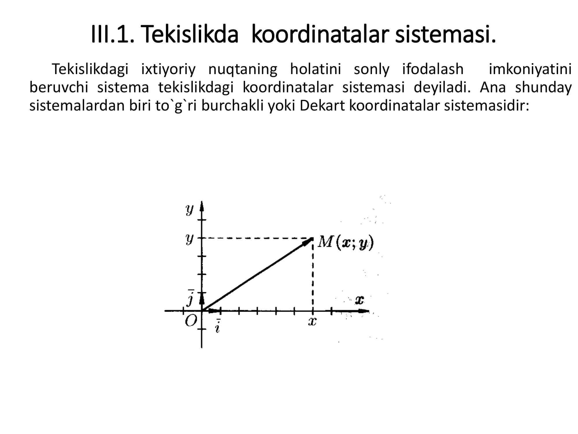 IKKINCHI TARTIBLI EGRI CHIZIQLARNING UMUMIY TENGLAMASI 3