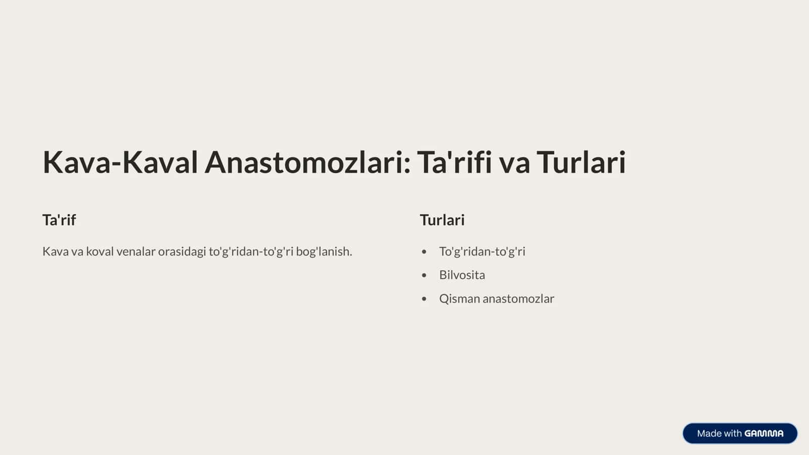 Kava Kaval Porta Koval Anastomozlar 3