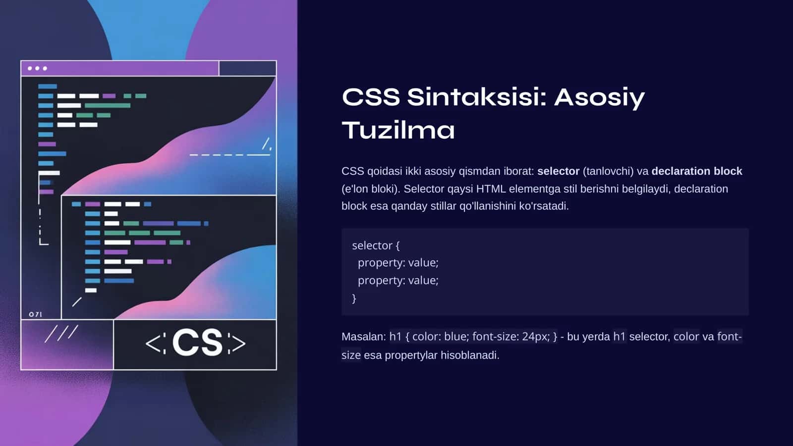CSS: Veb-sahifalarni Bezash San'ati 3