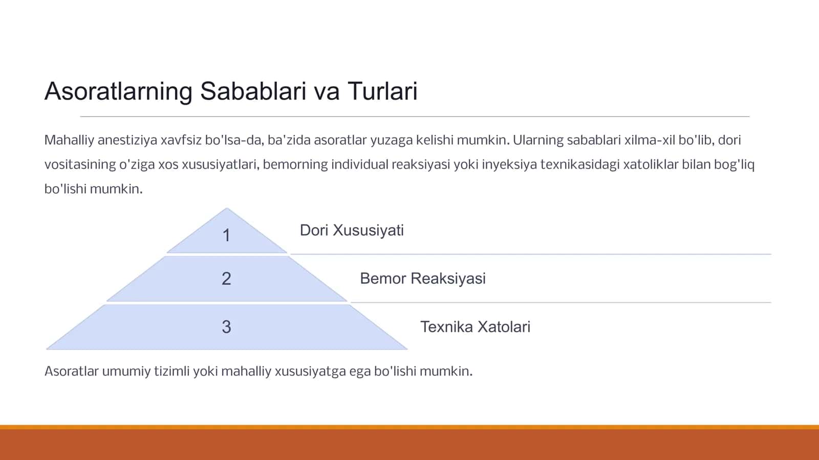 Mahalliy Anestiziyada 3