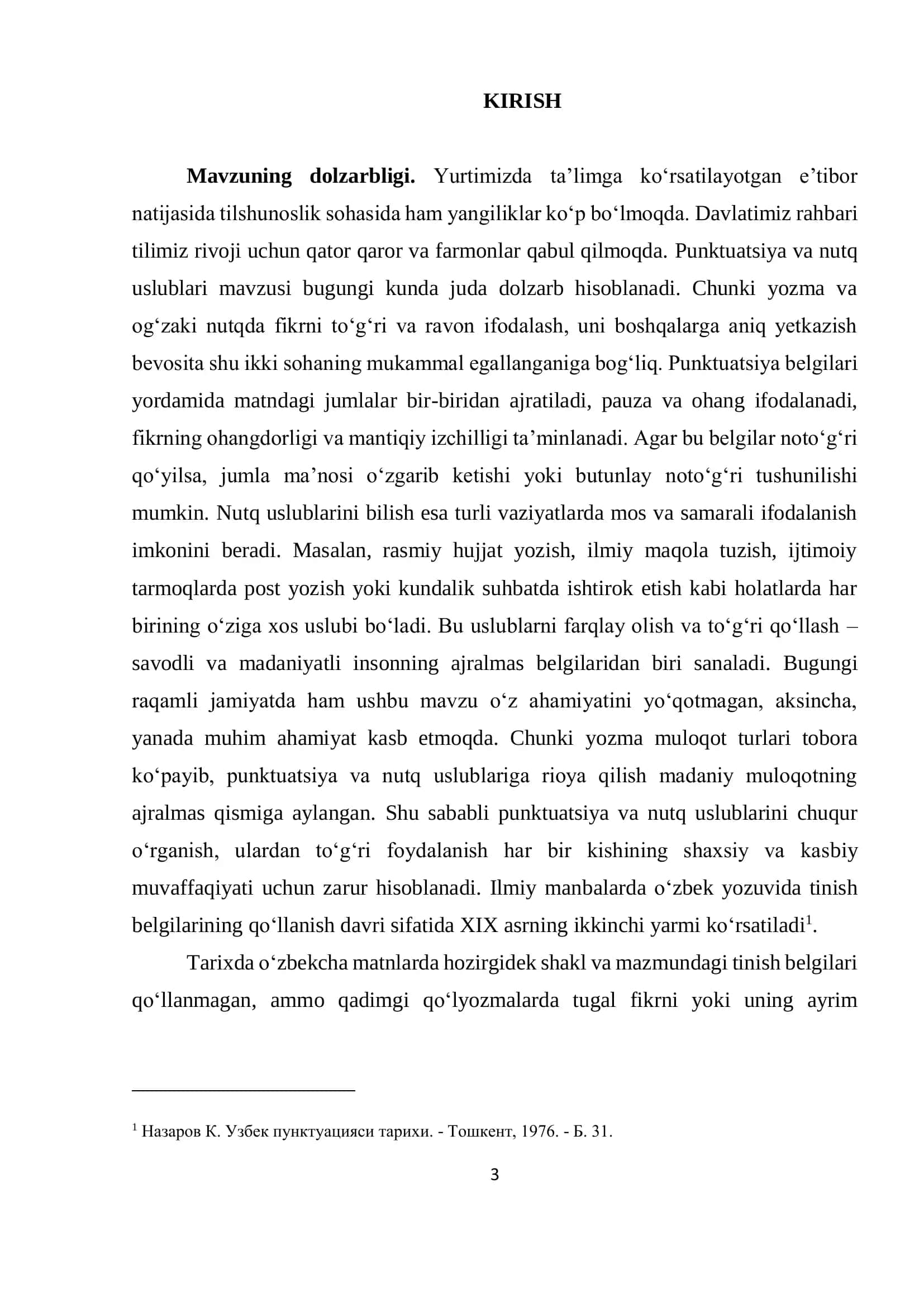 PUNKTUATSIYA VA USLUBIYAT ASOSLARI 3