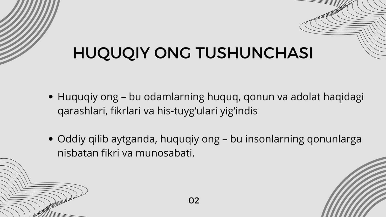 Huquqiy ong 3