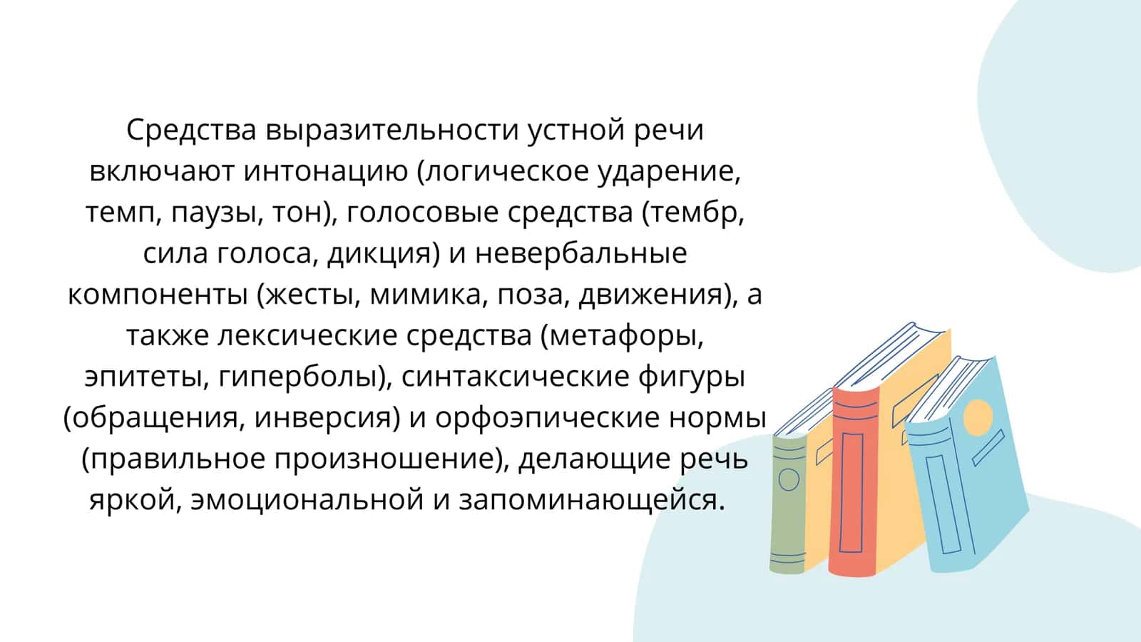 Средства выразительности устной речи 3