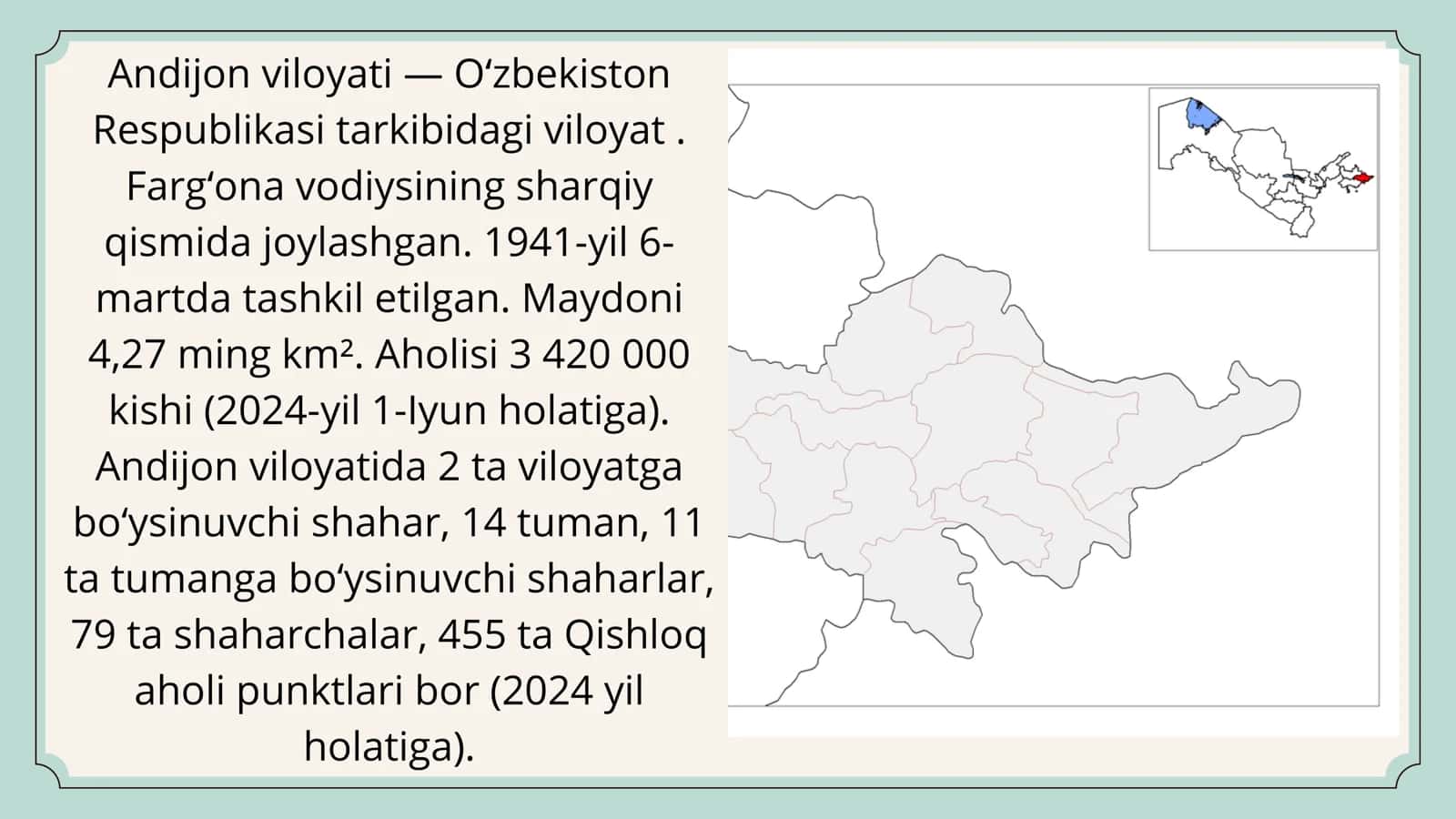 Shaharlar va qishloqlar geografiyasi 3