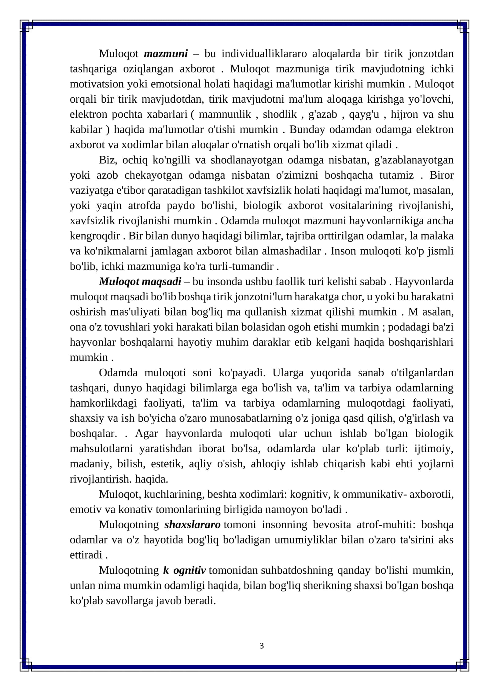 Muloqat haqida tushuncha 3