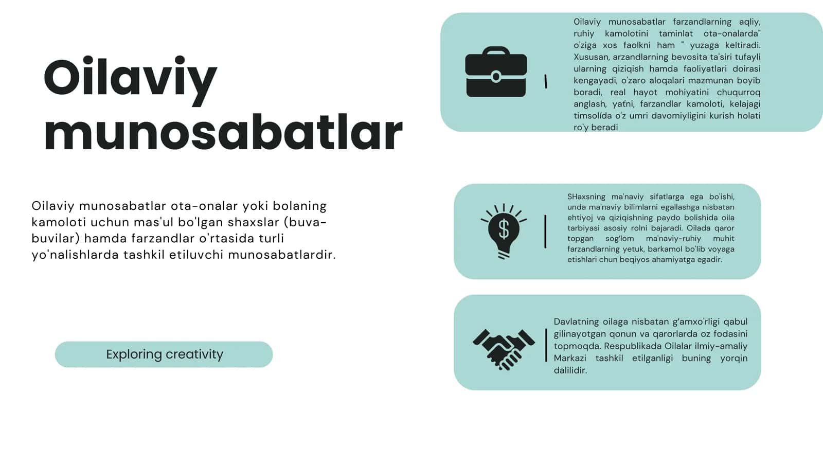 OILADA TARBIYA ASOSLARI 3