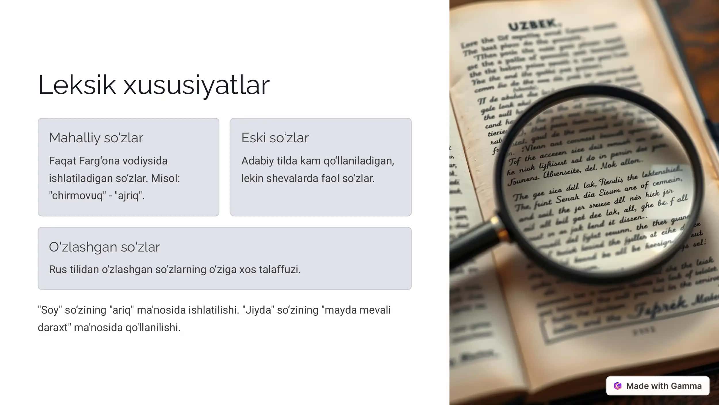 Farg'ona viloyati shevalarining  ba'zi bir xususiyatlari 3