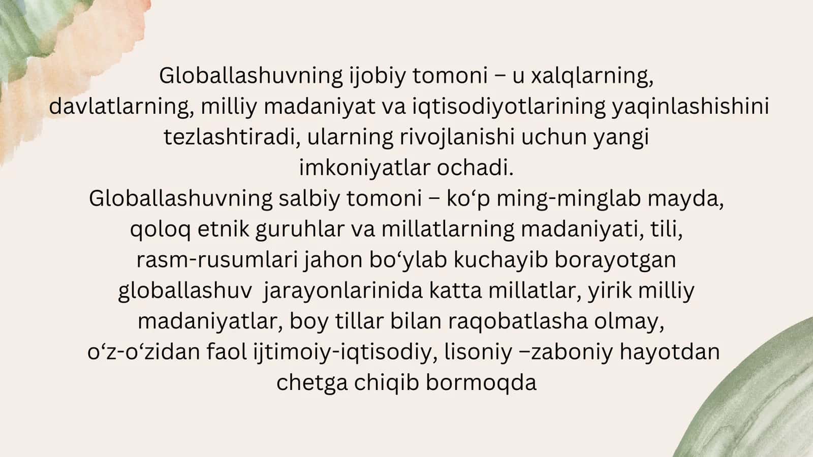 Globallashuv 3