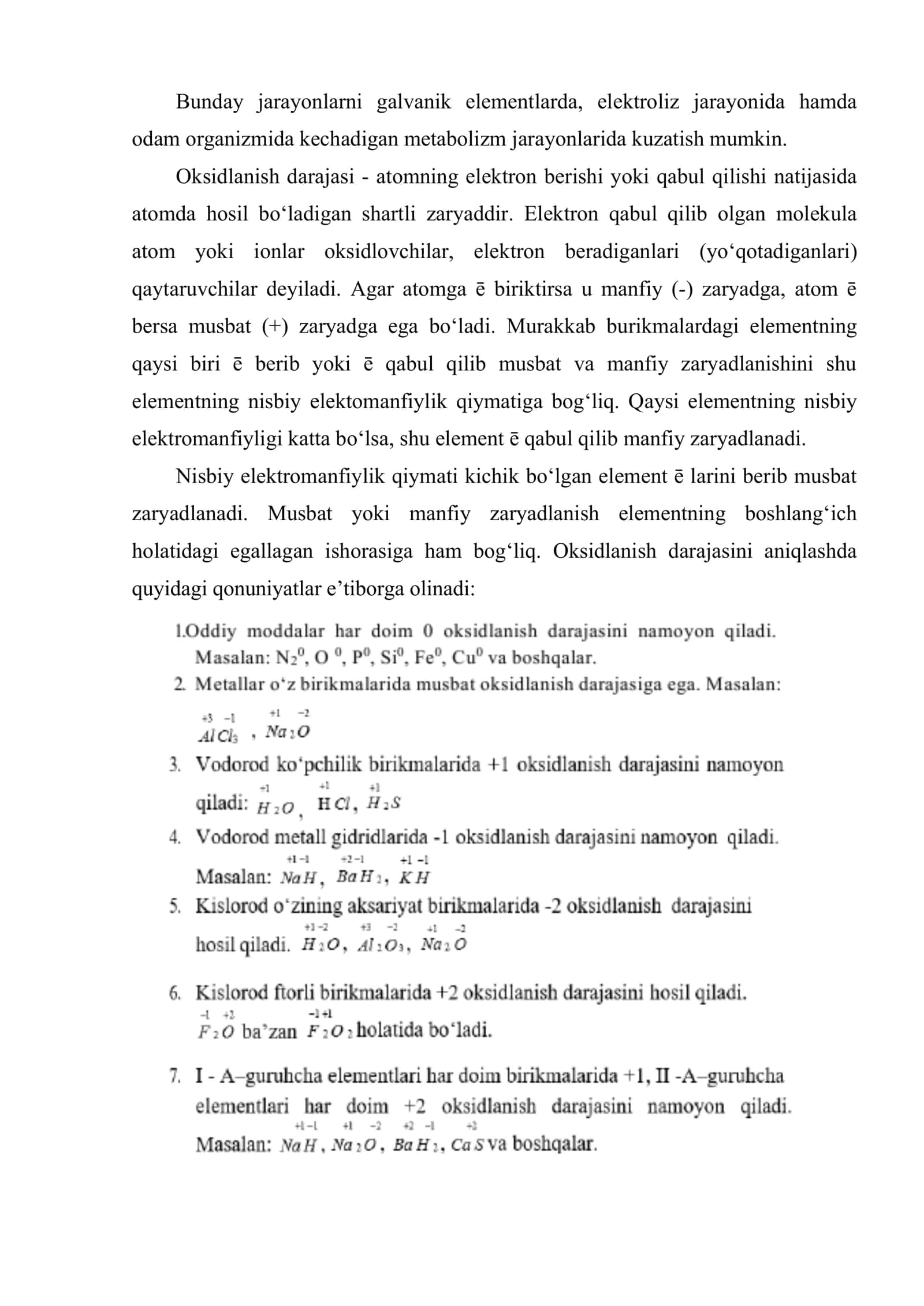 Oksidlanish-qaytarilish reaksiyalari 3